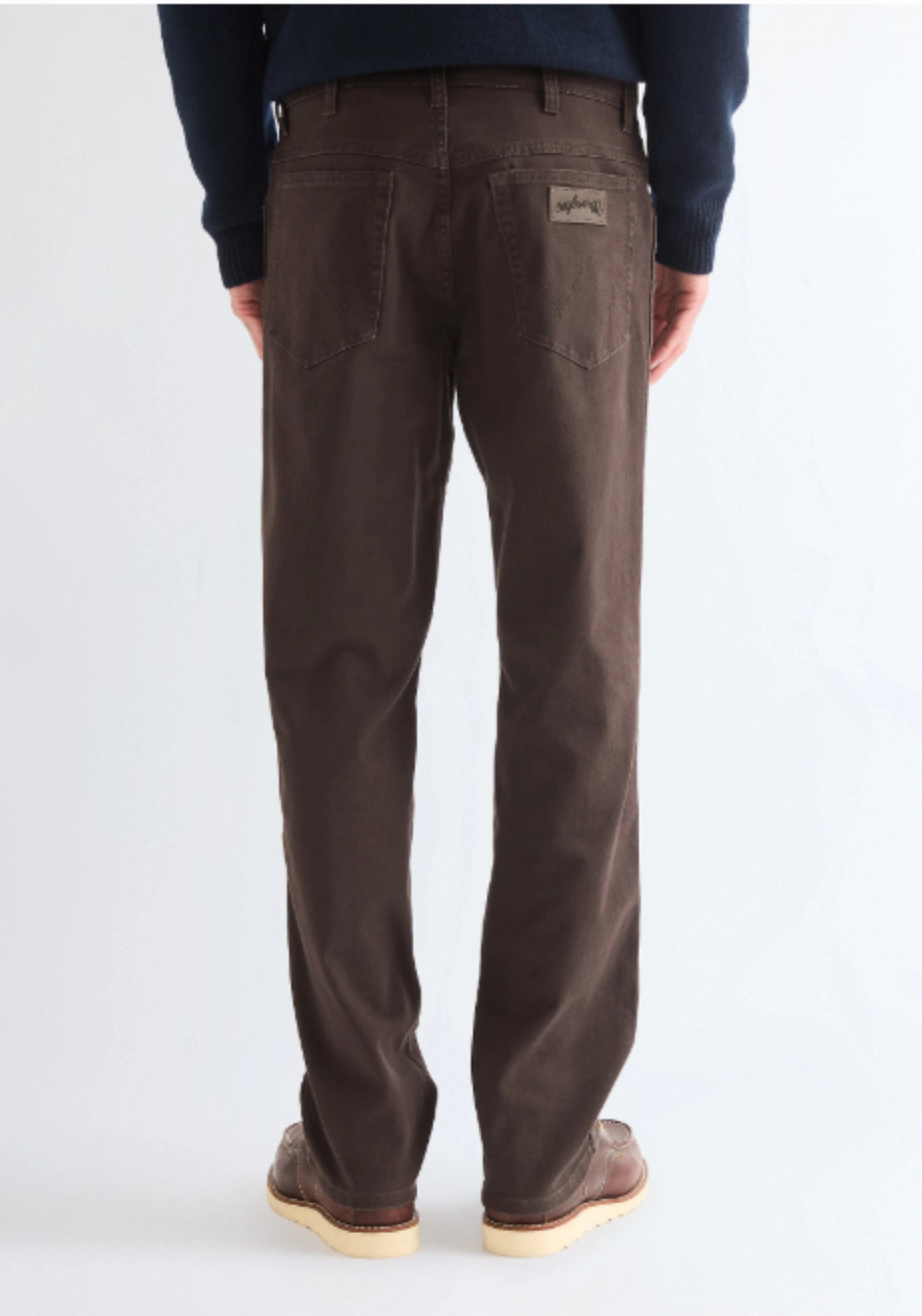 Texas Flat Fabric Jeans - Chocolate Torte