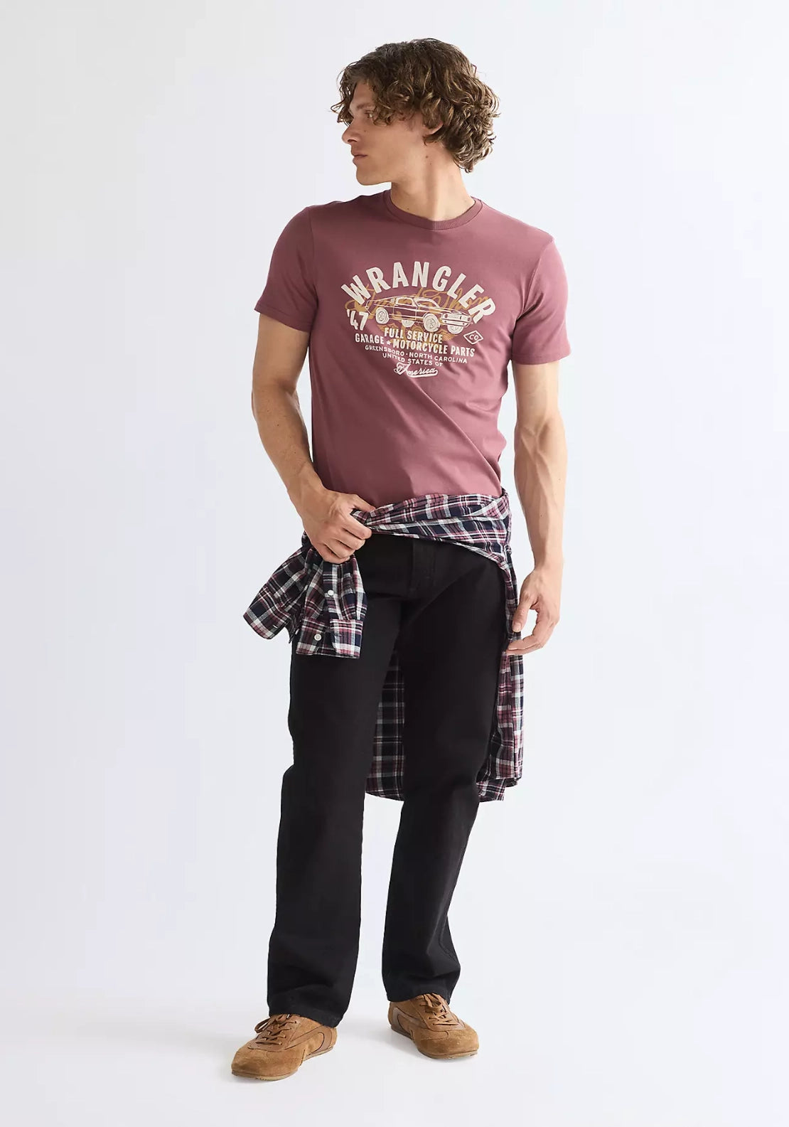 Americana Tee - Rose Brown