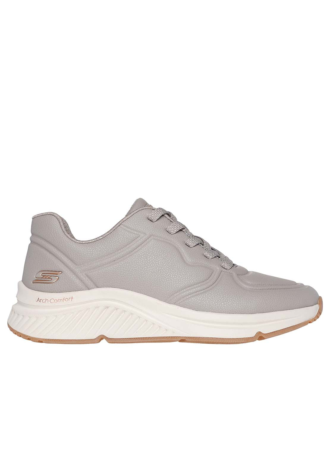 Skechers Bobs Arch Comfort B Sweet - Taupe 2 Shaws Department Stores