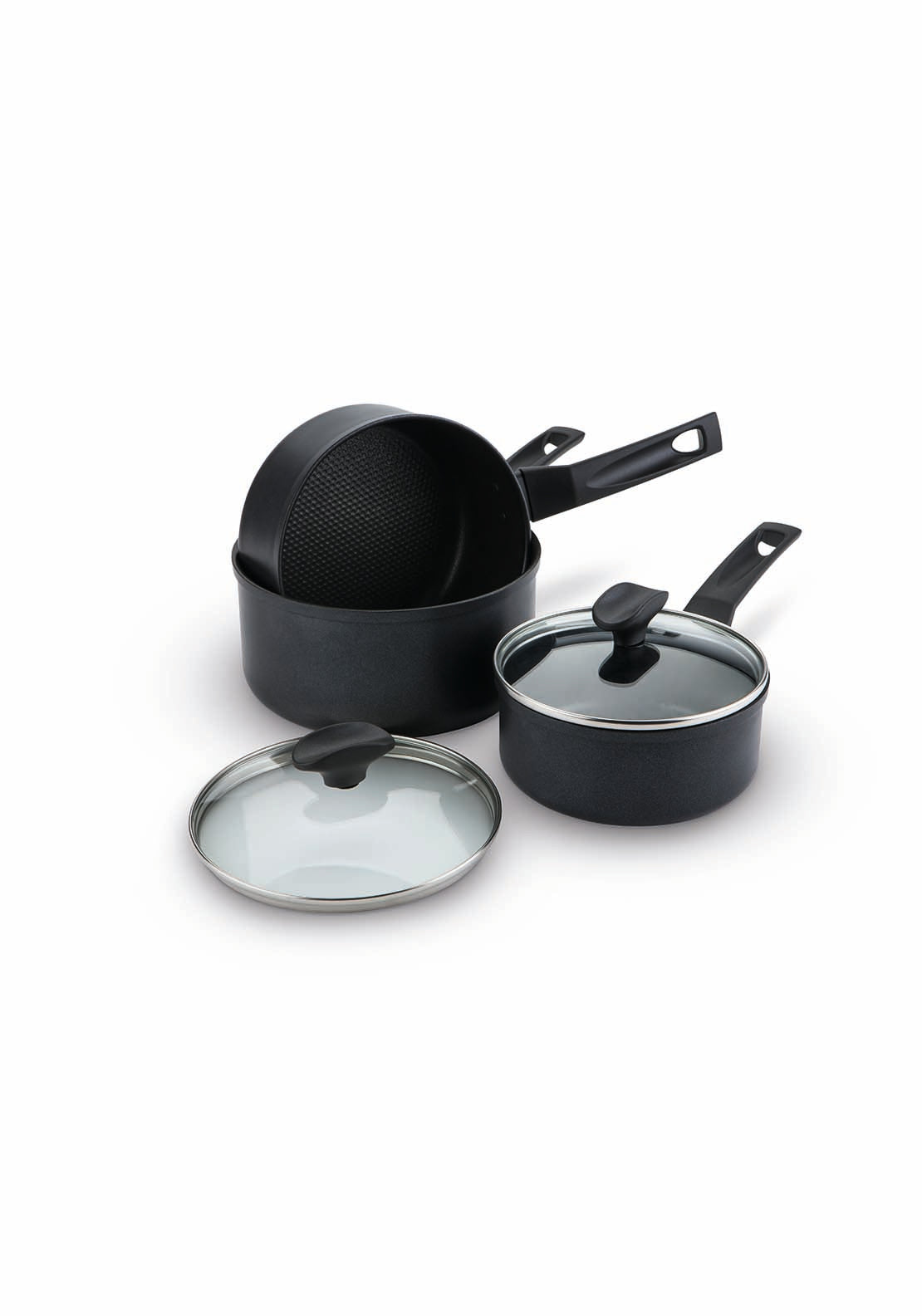 Meyers Prestige 9 x Tougher Aluminium Saucepan Set Of 3 3 Shaws Department Stores