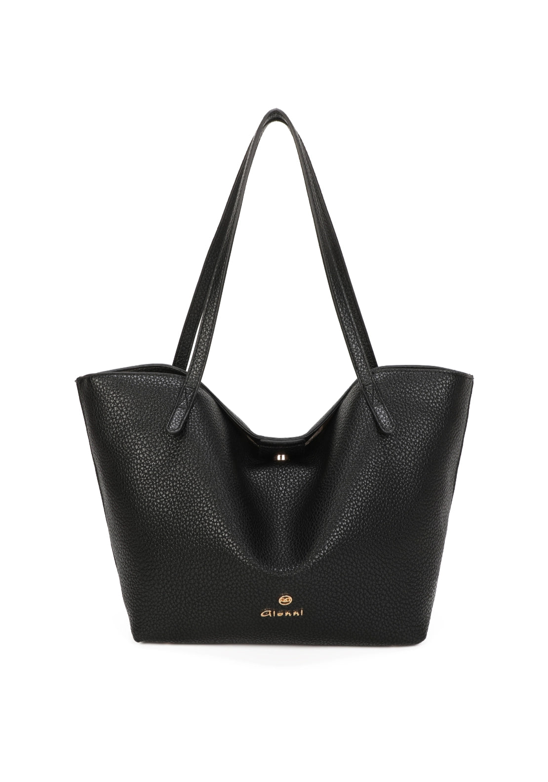 Vanilla East West Shopper Bag - Black