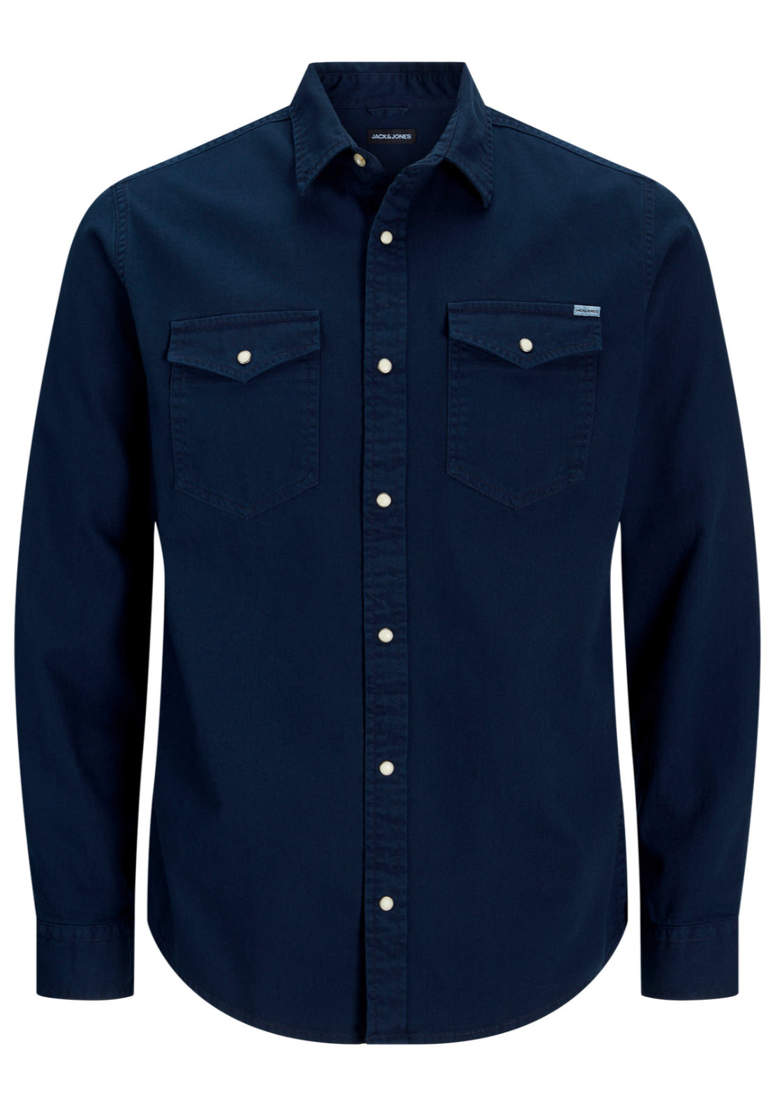 Jack & Jones Denim Shirt - Navy 6 Shaws Department Stores