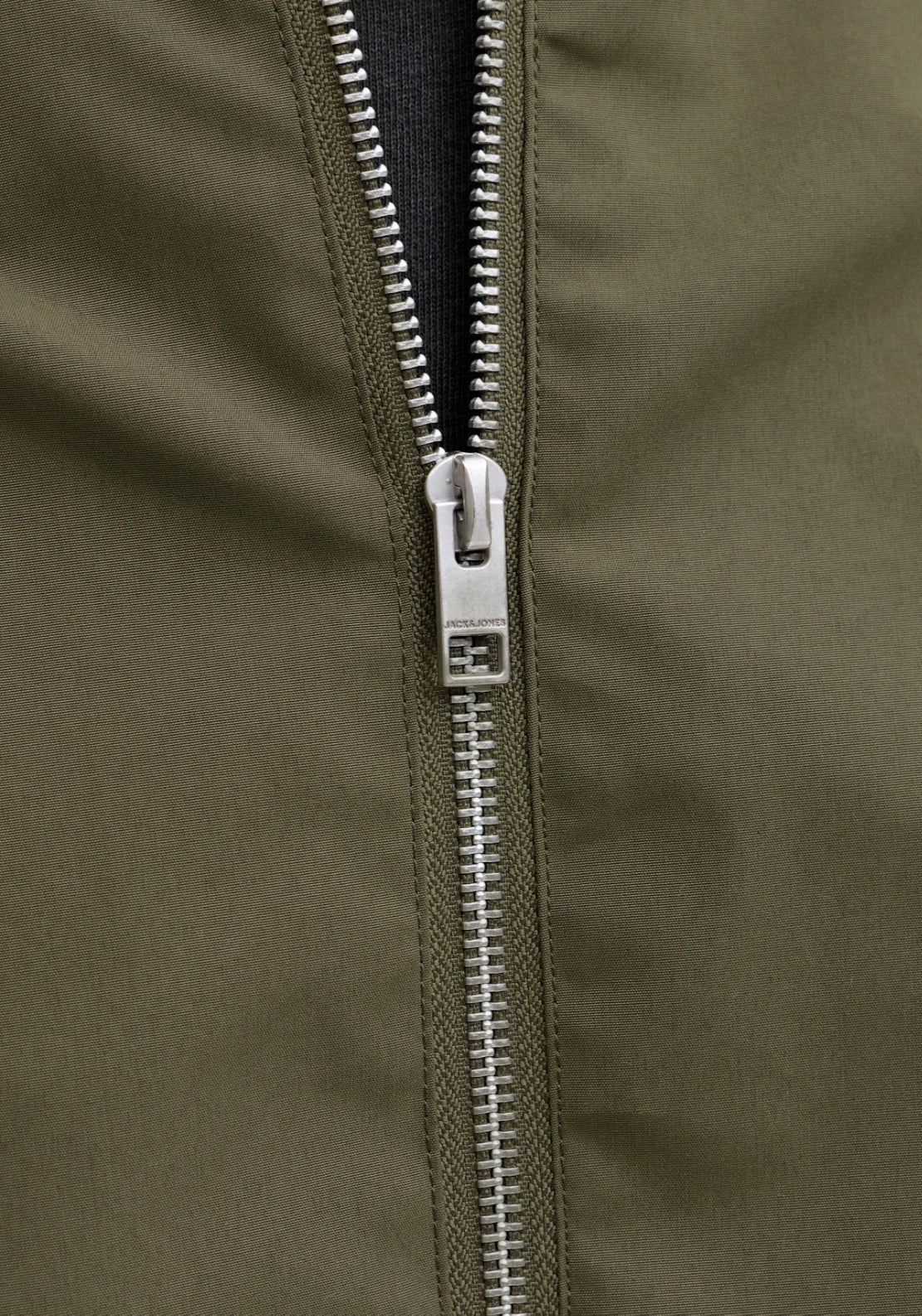 Jack & Jones Bomber Jacket - Dusky Green 4 Shaws Department Stores