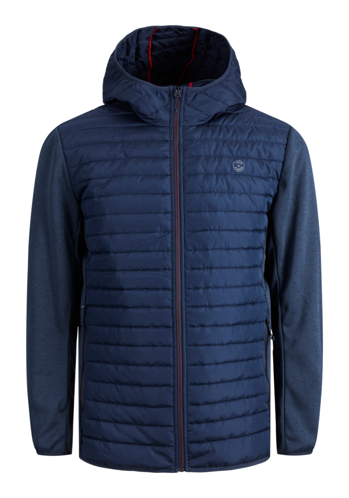 Jack & Jones Hybrid Jacket - Blue 6 Shaws Department Stores
