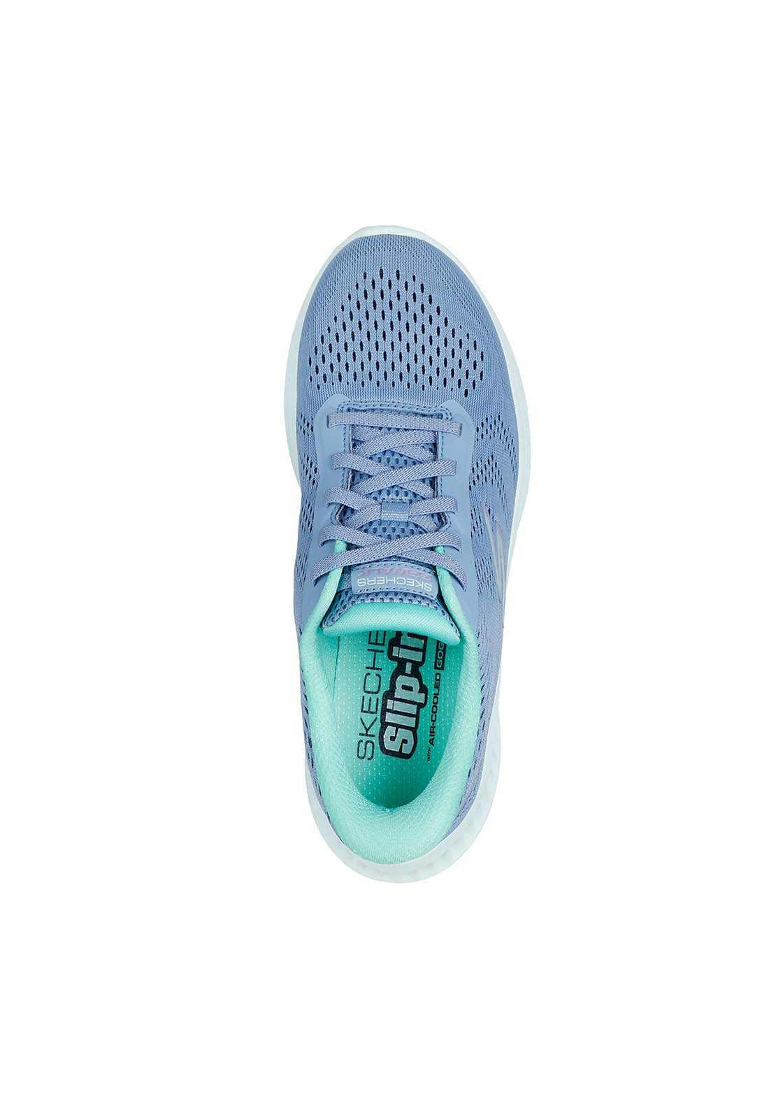 Skechers Go Walk Now Khloe - Blue Green 3 Shaws Department Stores