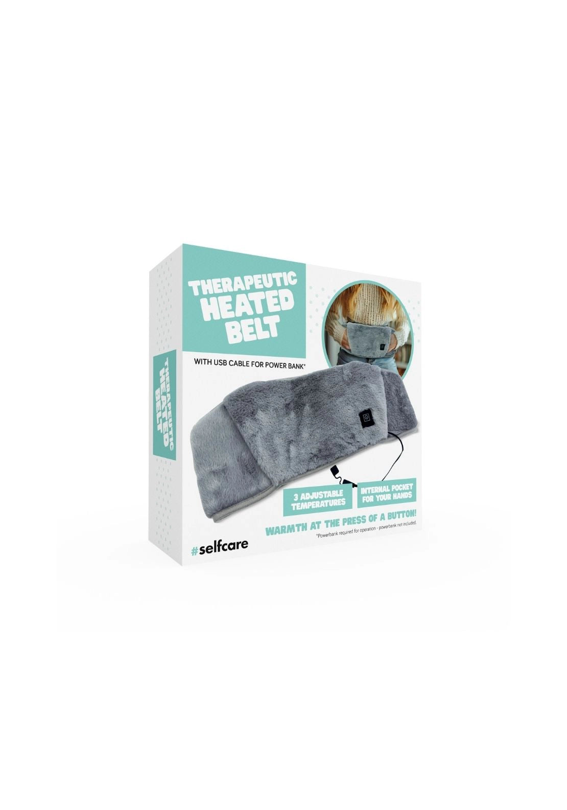 Therapeutic Heated Belt - Grey