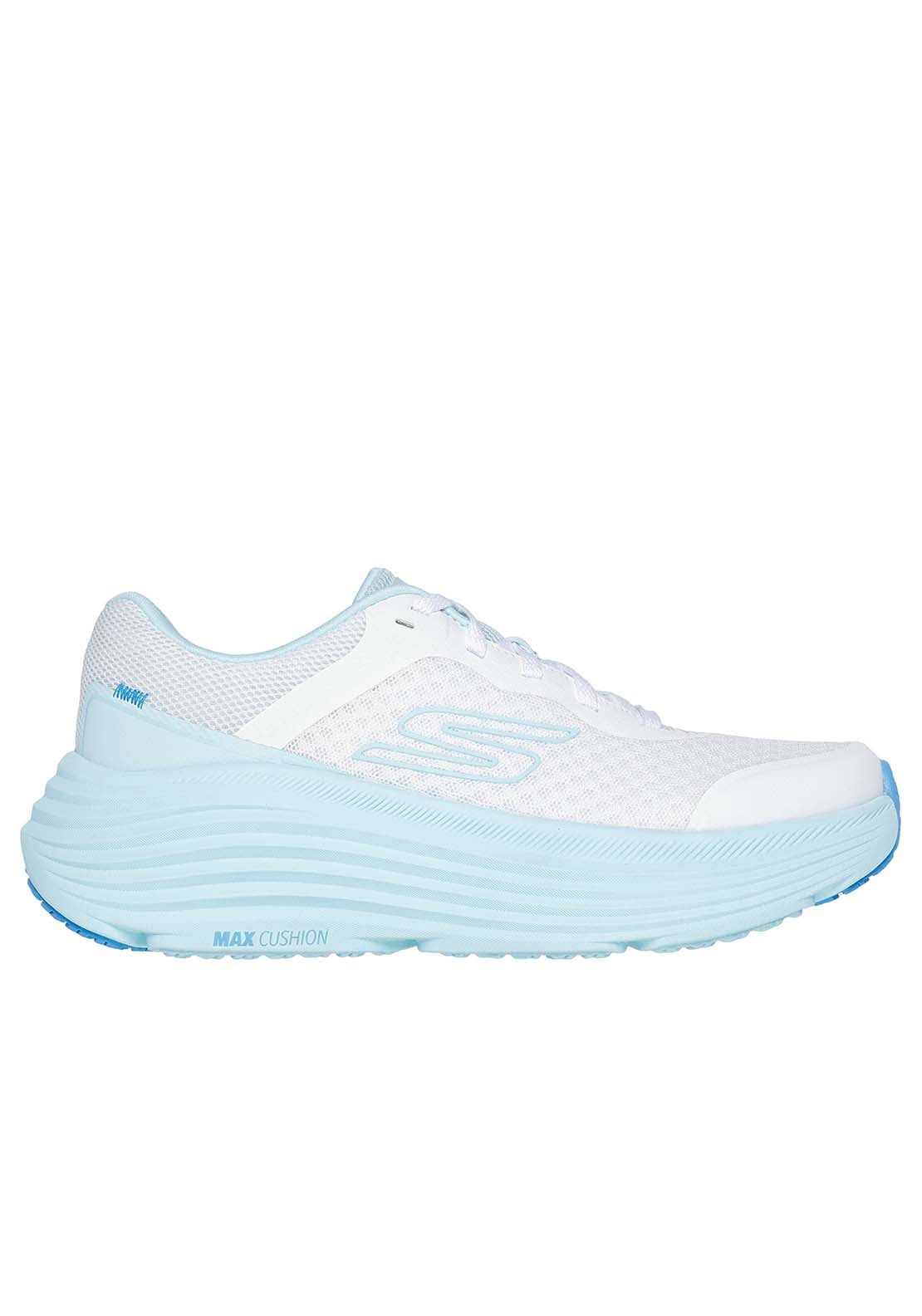Skechers Max Cushioning Endeavour - White Blue 4 Shaws Department Stores