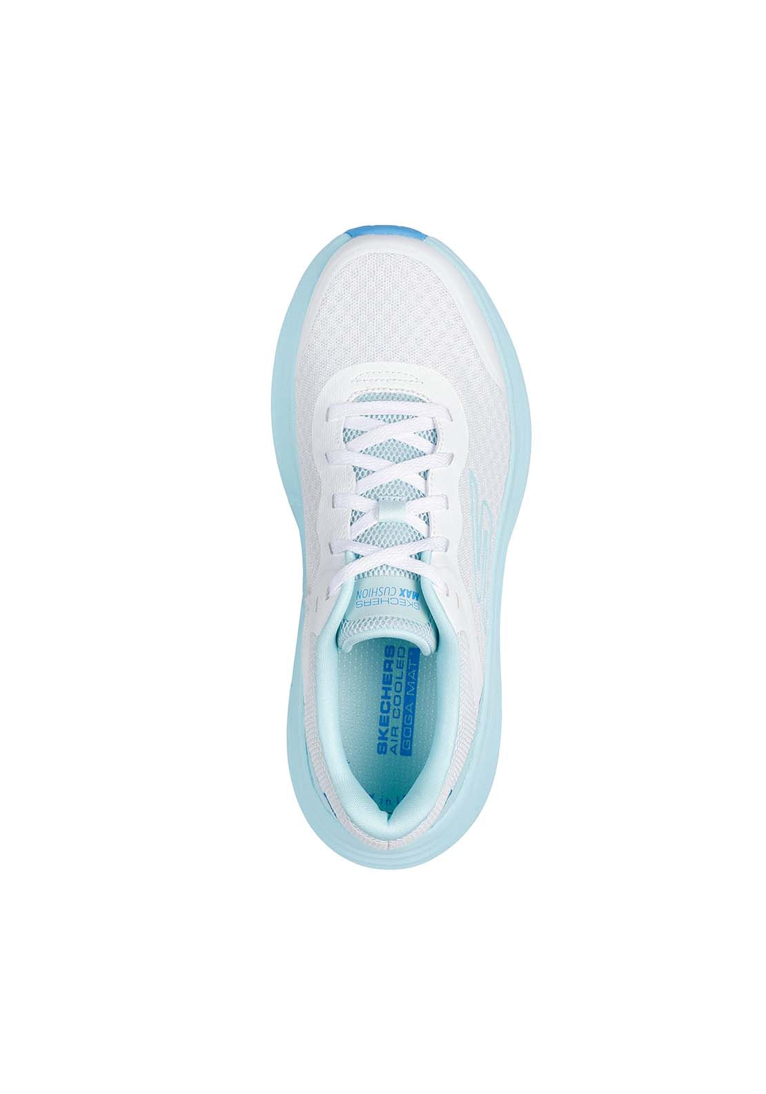 Skechers Max Cushioning Endeavour - White Blue 3 Shaws Department Stores