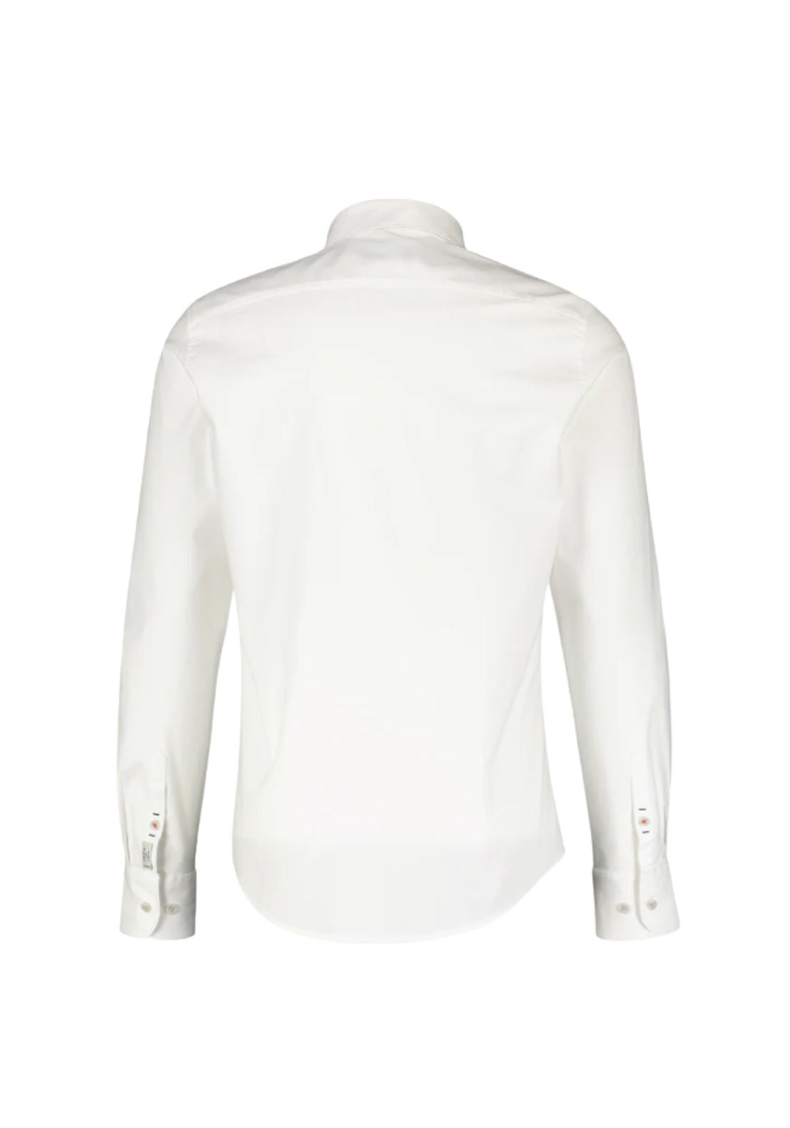 Lerros Plain Oxford Shirt - White 5 Shaws Department Stores