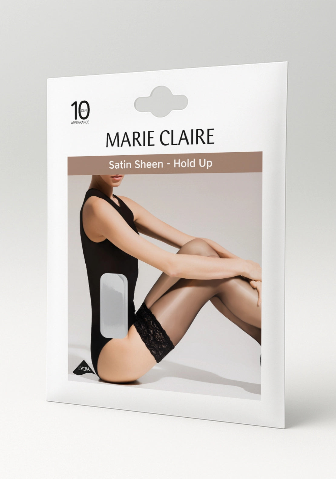 Marie Claire Satin Sheen 15 Denier Hold Ups - Beige 3 Shaws Department Stores