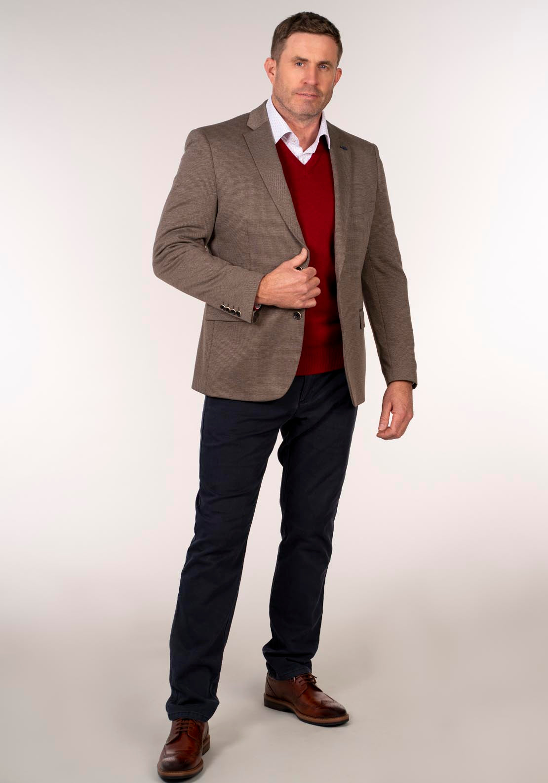 Daniel Grahame Damon Sport Jacket - Camel 6 Shaws Department Stores