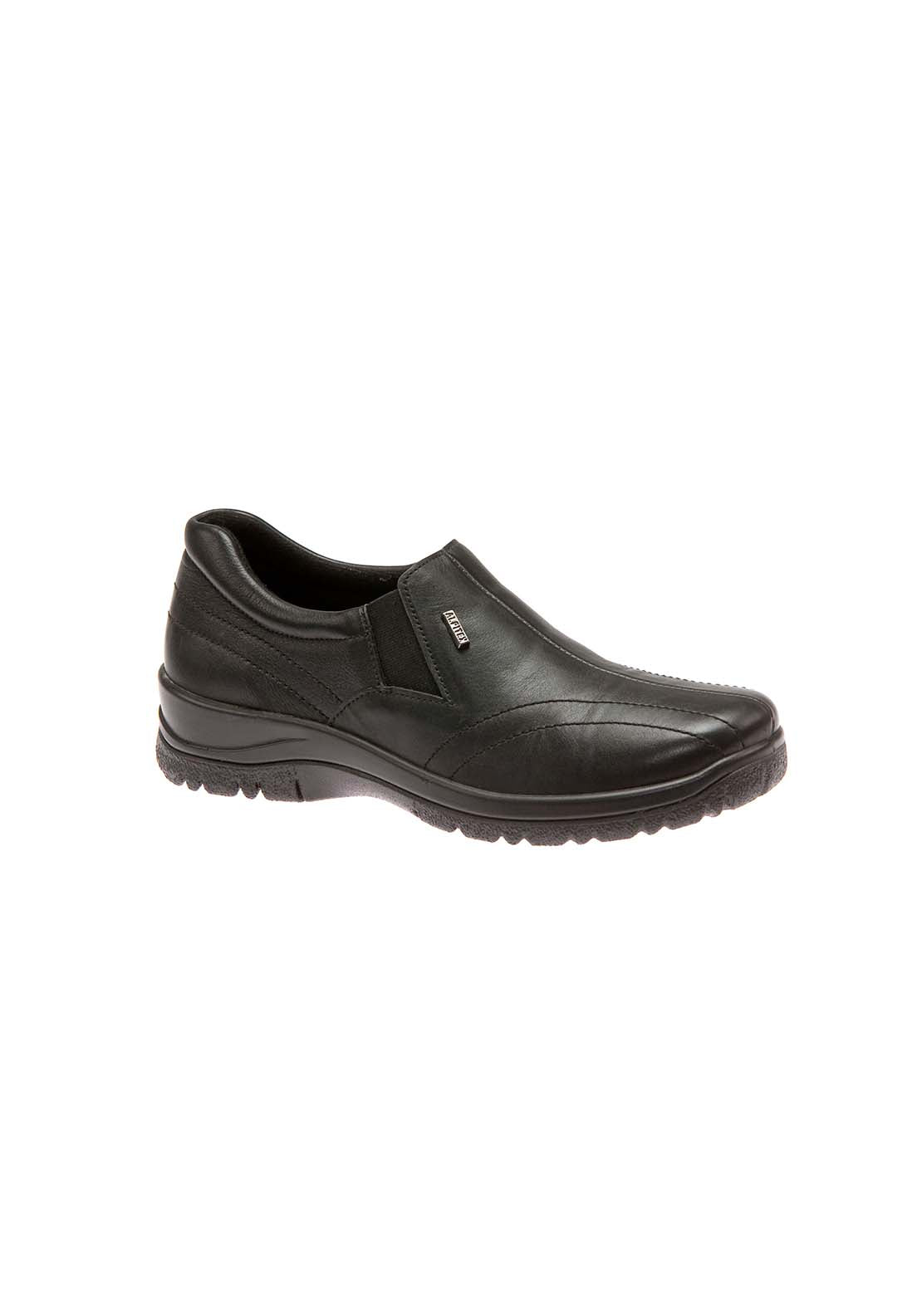 Dubarry Ember Slip On Waterproof Shoe - Black 2 Shaws Department Stores