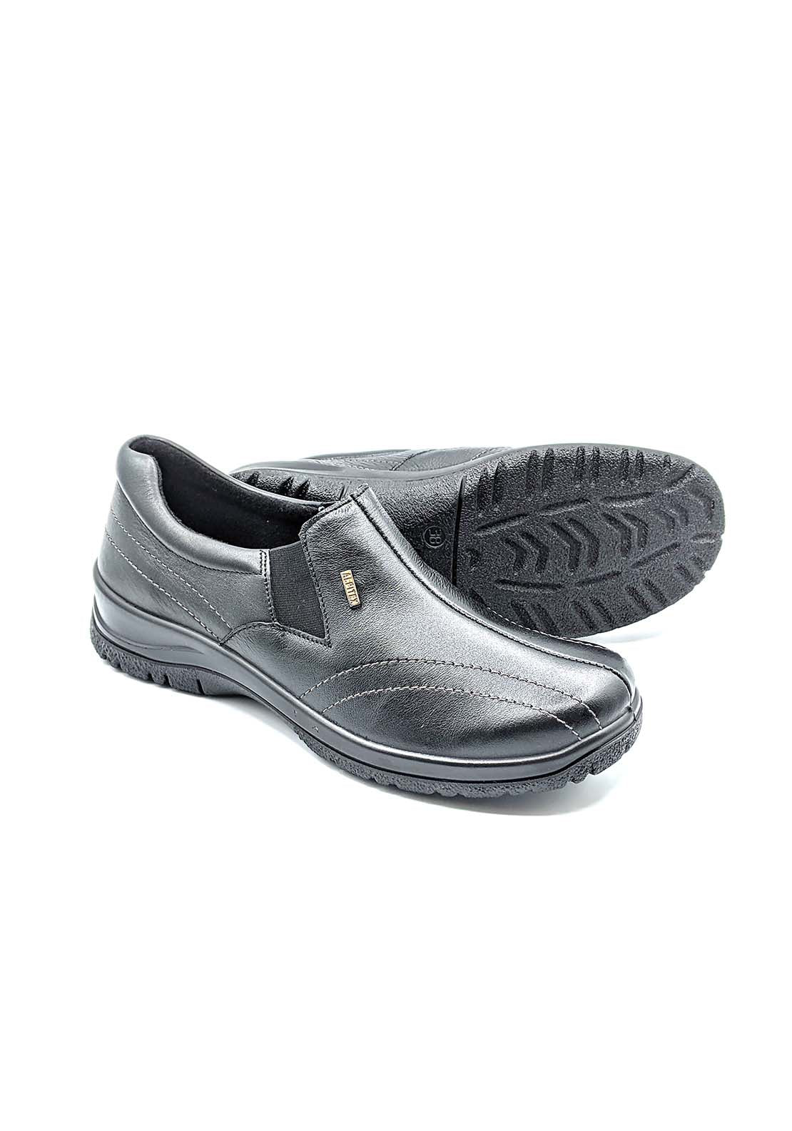 Dubarry Ember Slip On Waterproof Shoe - Black 4 Shaws Department Stores