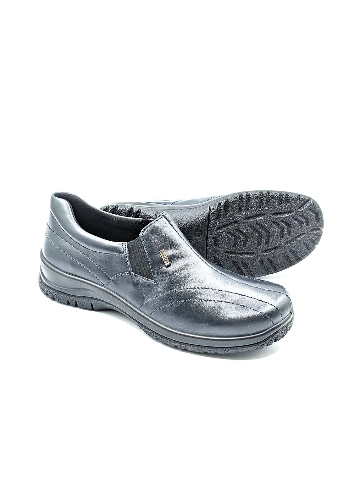 Dubarry Ember Slip On Waterproof Shoe - Navy 5 Shaws Department Stores