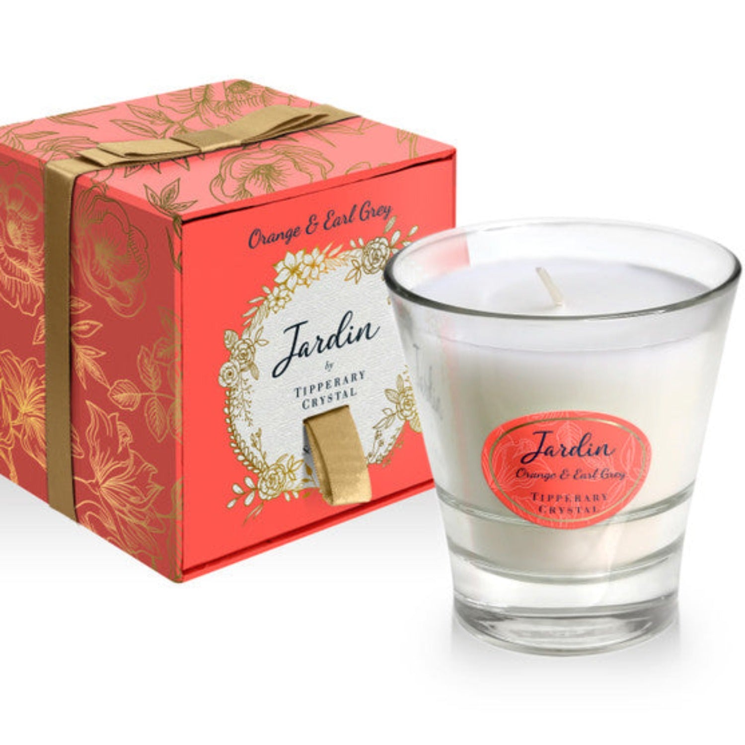 Tipperary Crystal Orange & Earl Grey Candle 1 Shaws Department Stores