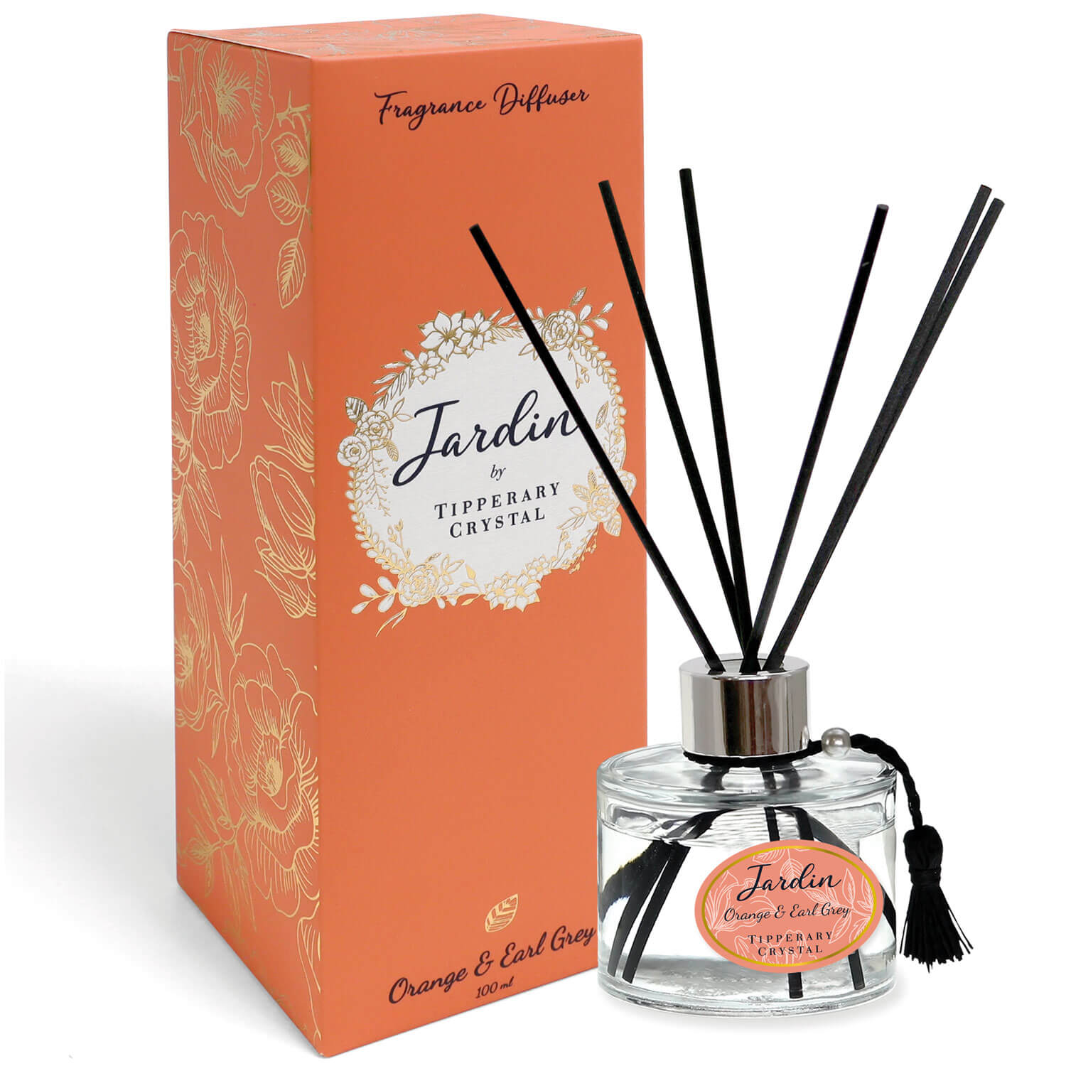 Tipperary Crystal Orange & Earl Grey Diffuser 1 Shaws Department Stores