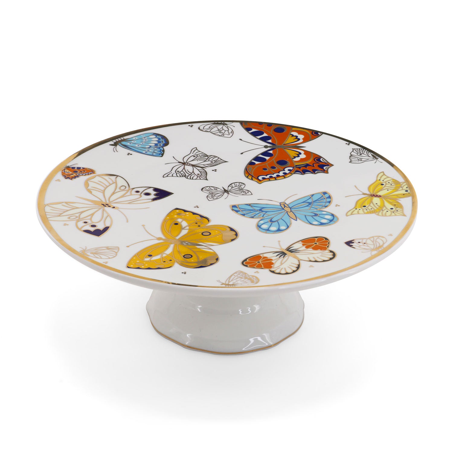 Tipperary Crystal Tipperary Crystal Butterfly Cake Stand 1 Shaws Department Stores