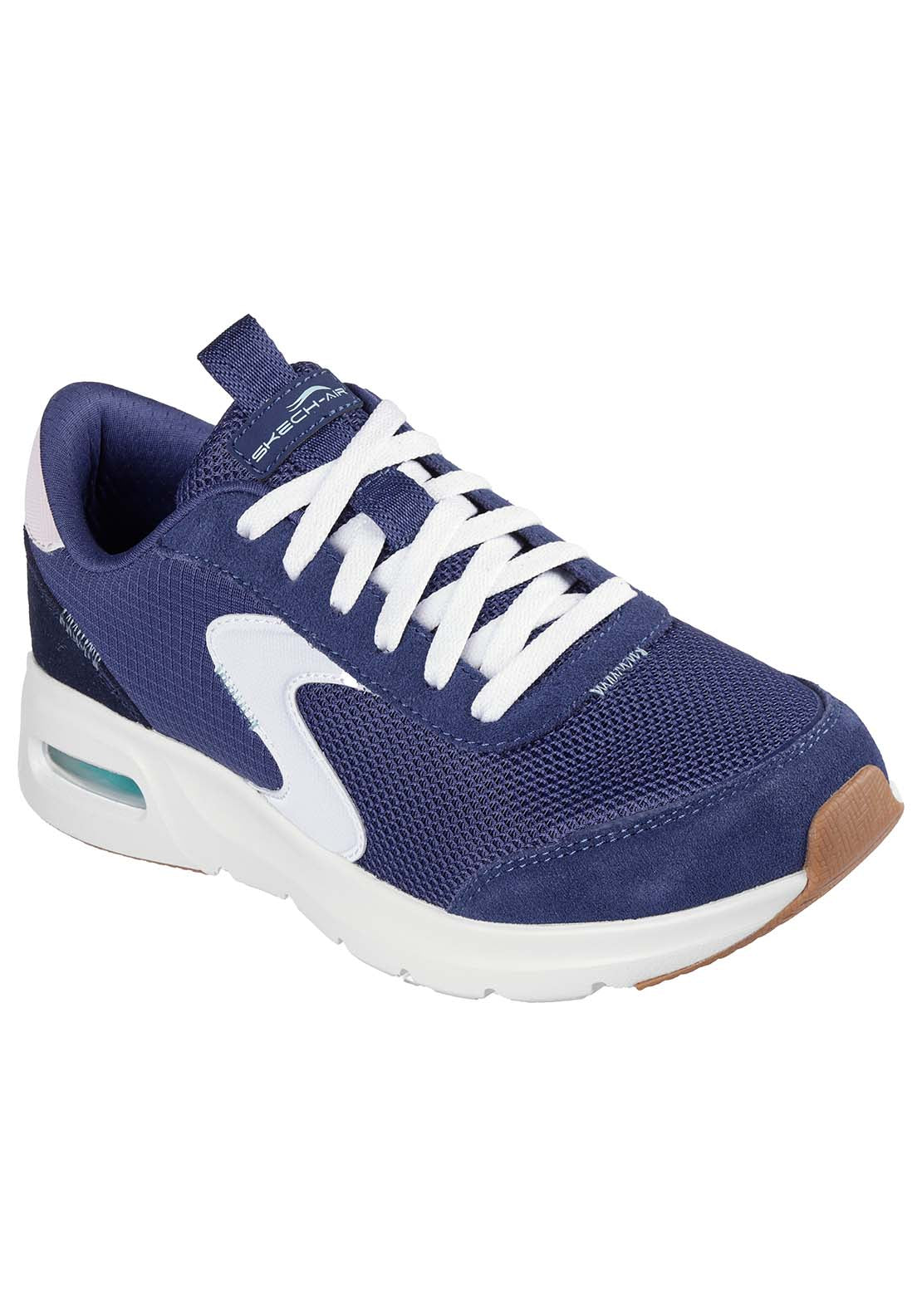Skechers Skech-Air Court - Navy/mint 1 Shaws Department Stores