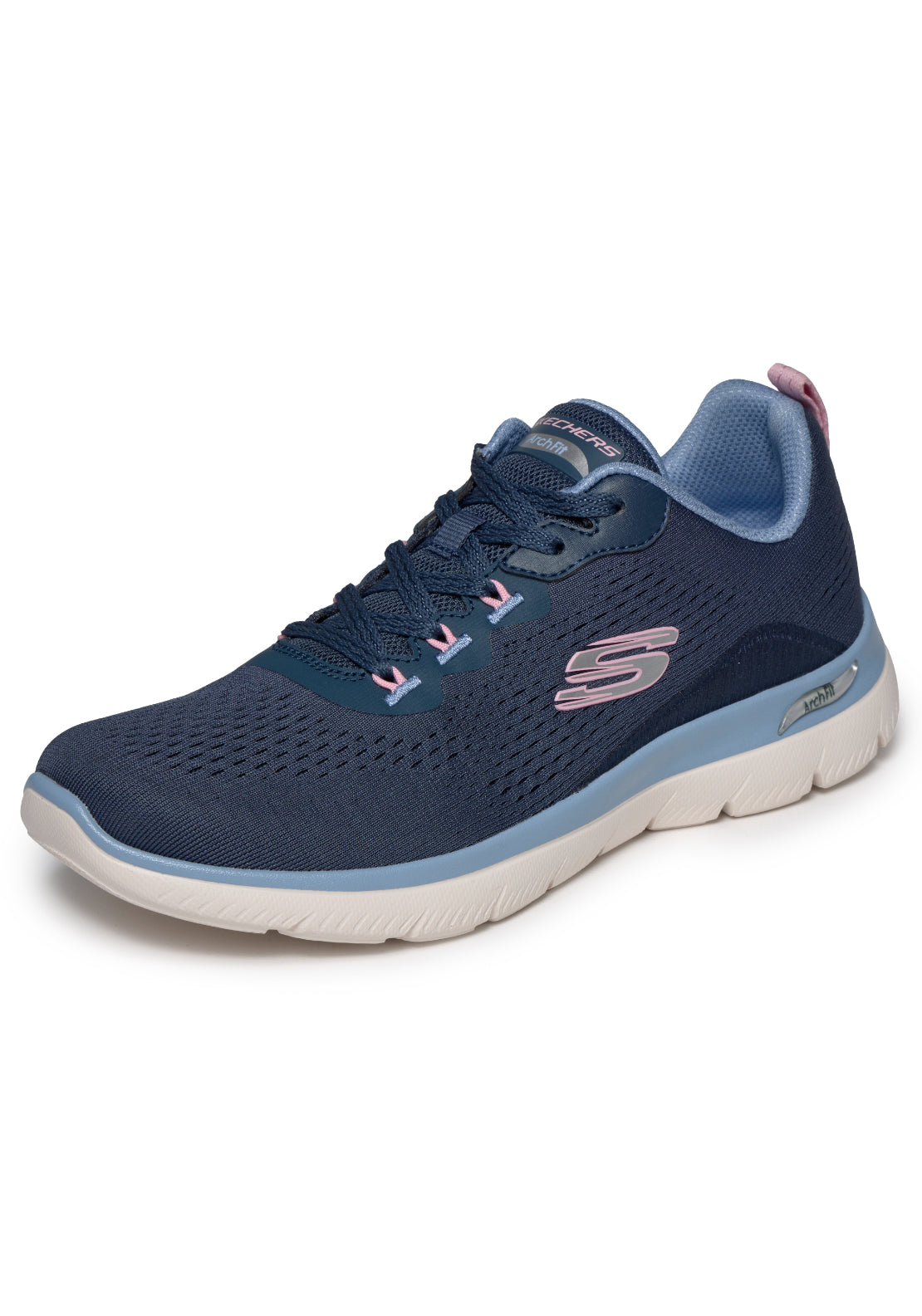 Arch Fit Summits - Navy/light Blue