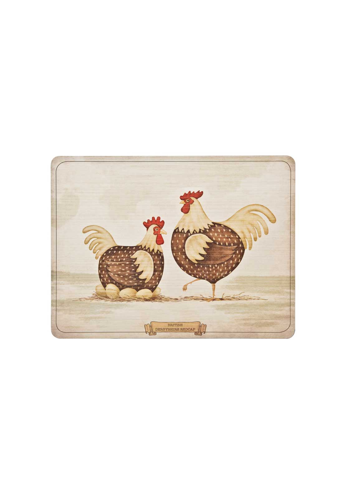 Derbyshire Redcap Set Of 6 Placemats