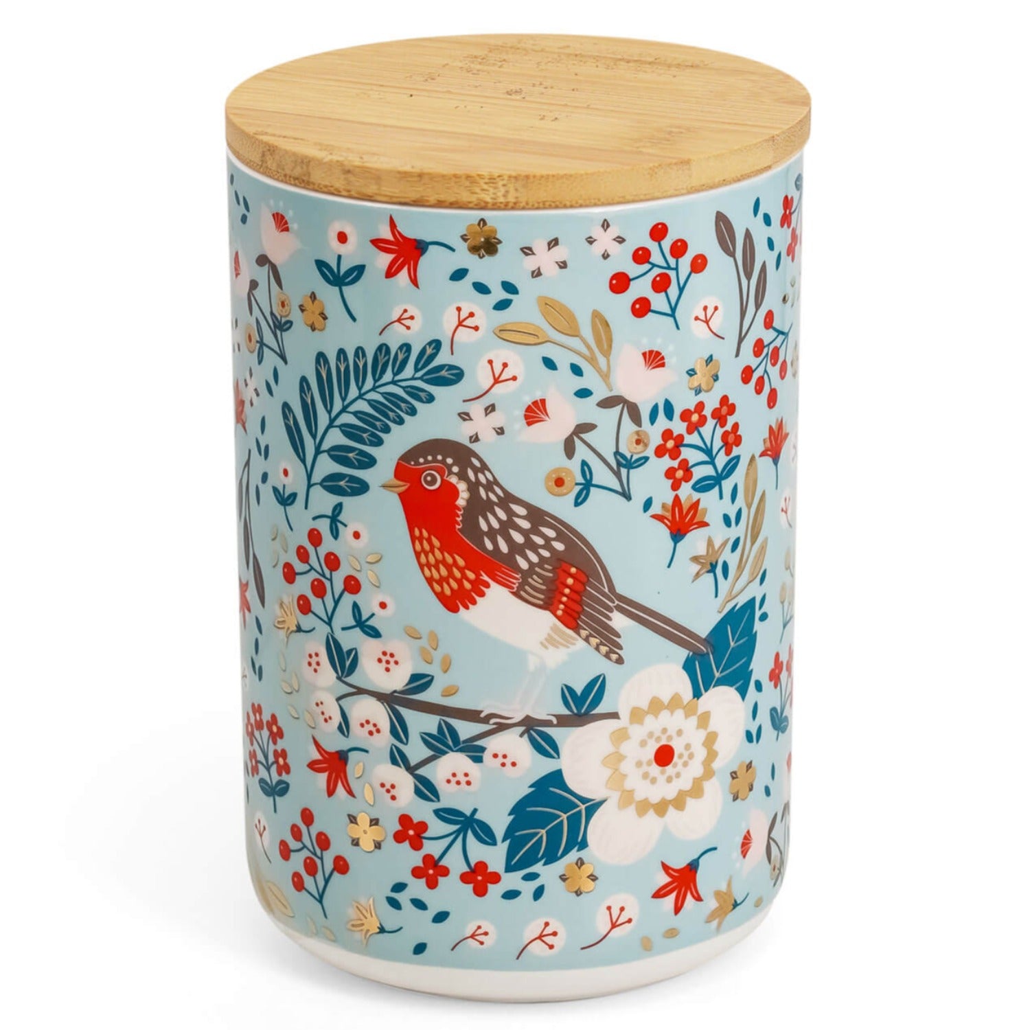Tipperary Crystal Birdy Robin Storage Jar 1 Shaws Department Stores