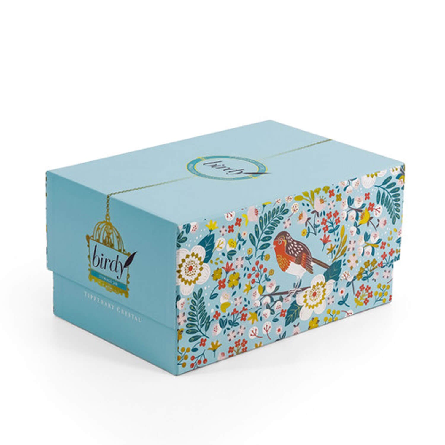 Tipperary Crystal Birdy Robin Storage Jar 2 Shaws Department Stores