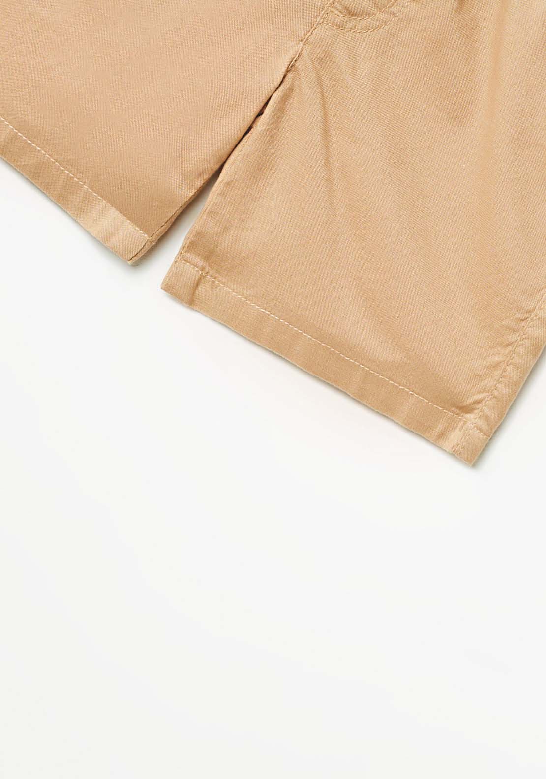 Sfera Formal Ottoman Shorts - Beige 3 Shaws Department Stores