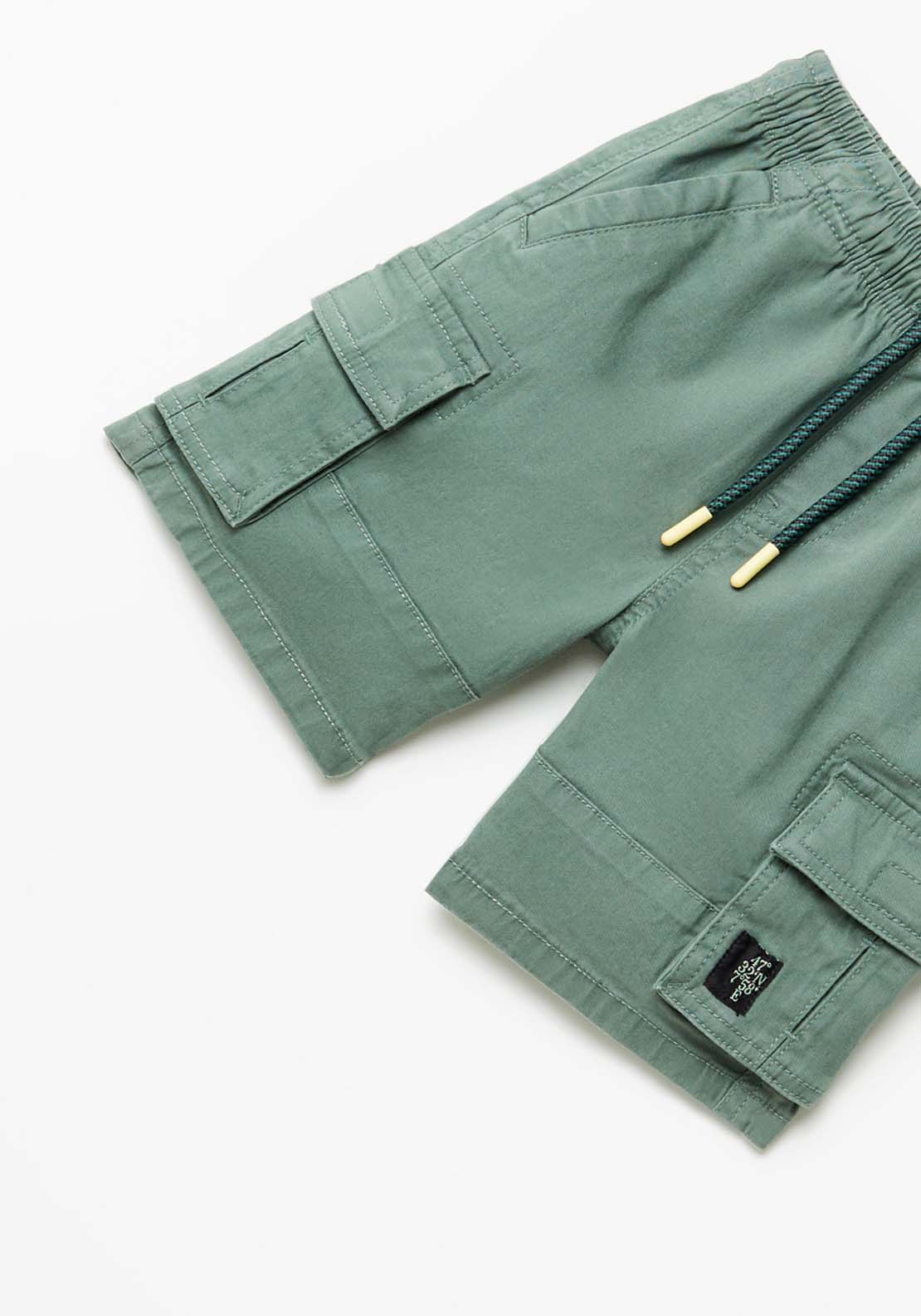 Sfera Basic Cargo Shorts - Green 4 Shaws Department Stores