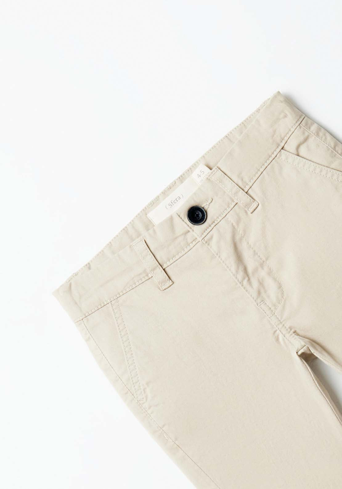 Sfera Chino trousers - Camel 3 Shaws Department Stores