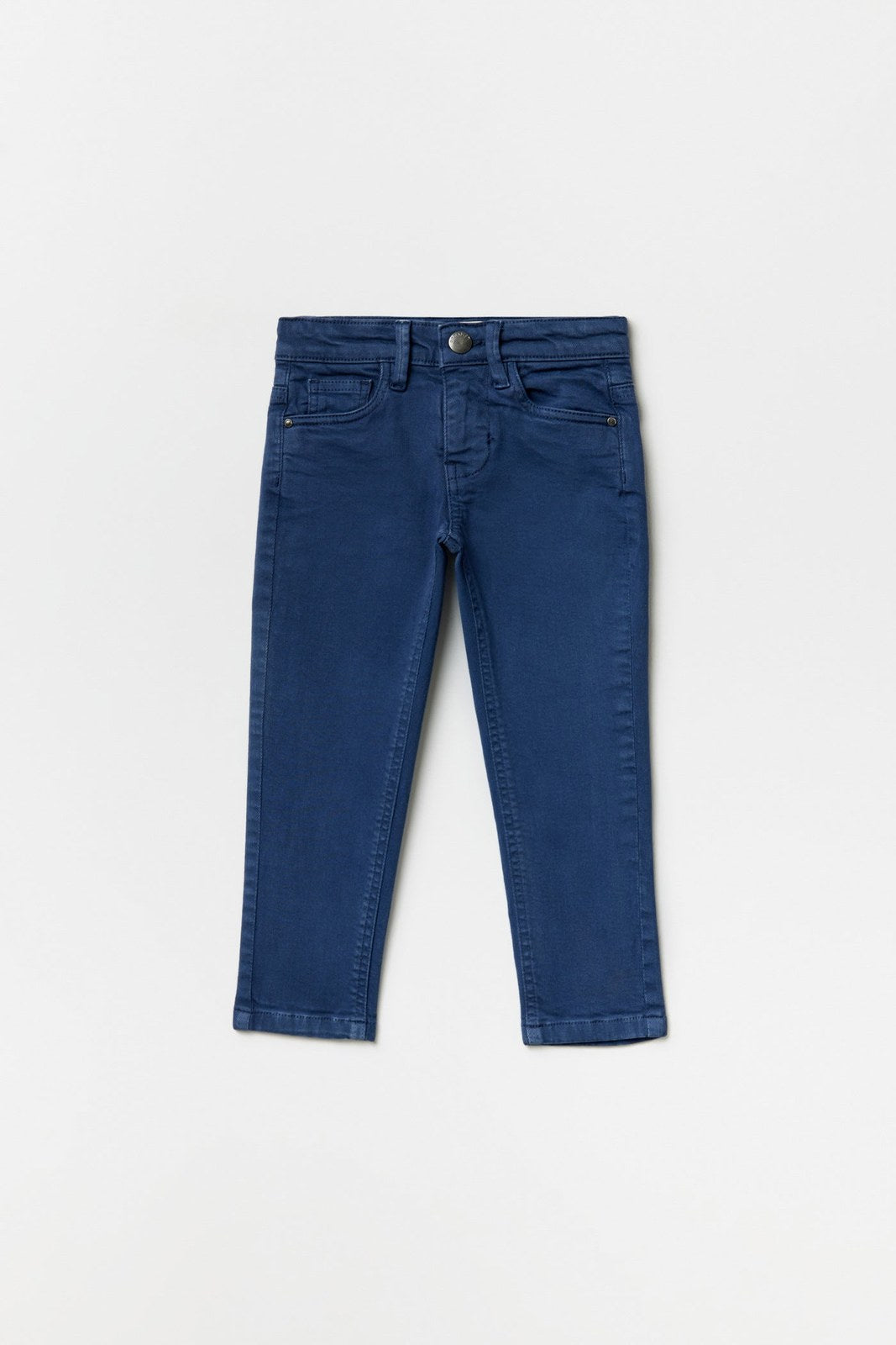 Sfera 5-pocket trousers - Navy 4 Shaws Department Stores