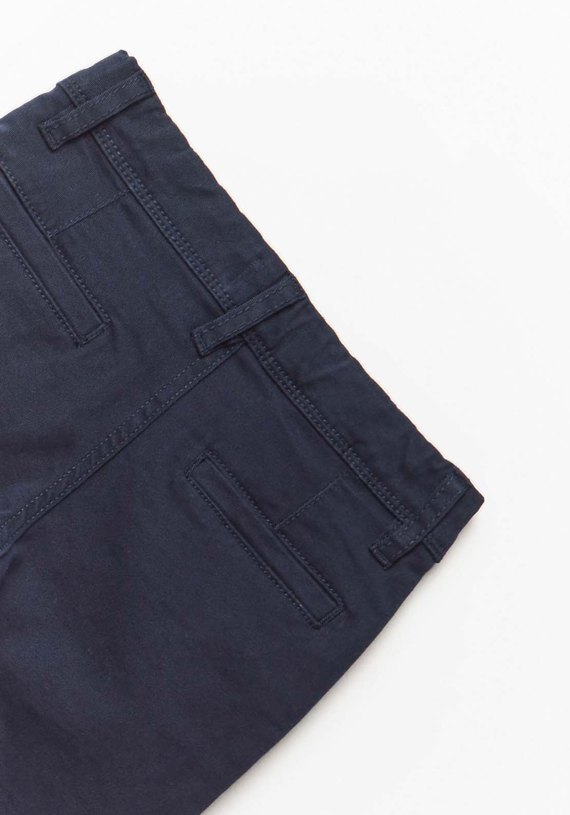 Basic Chino Trousers - Blue