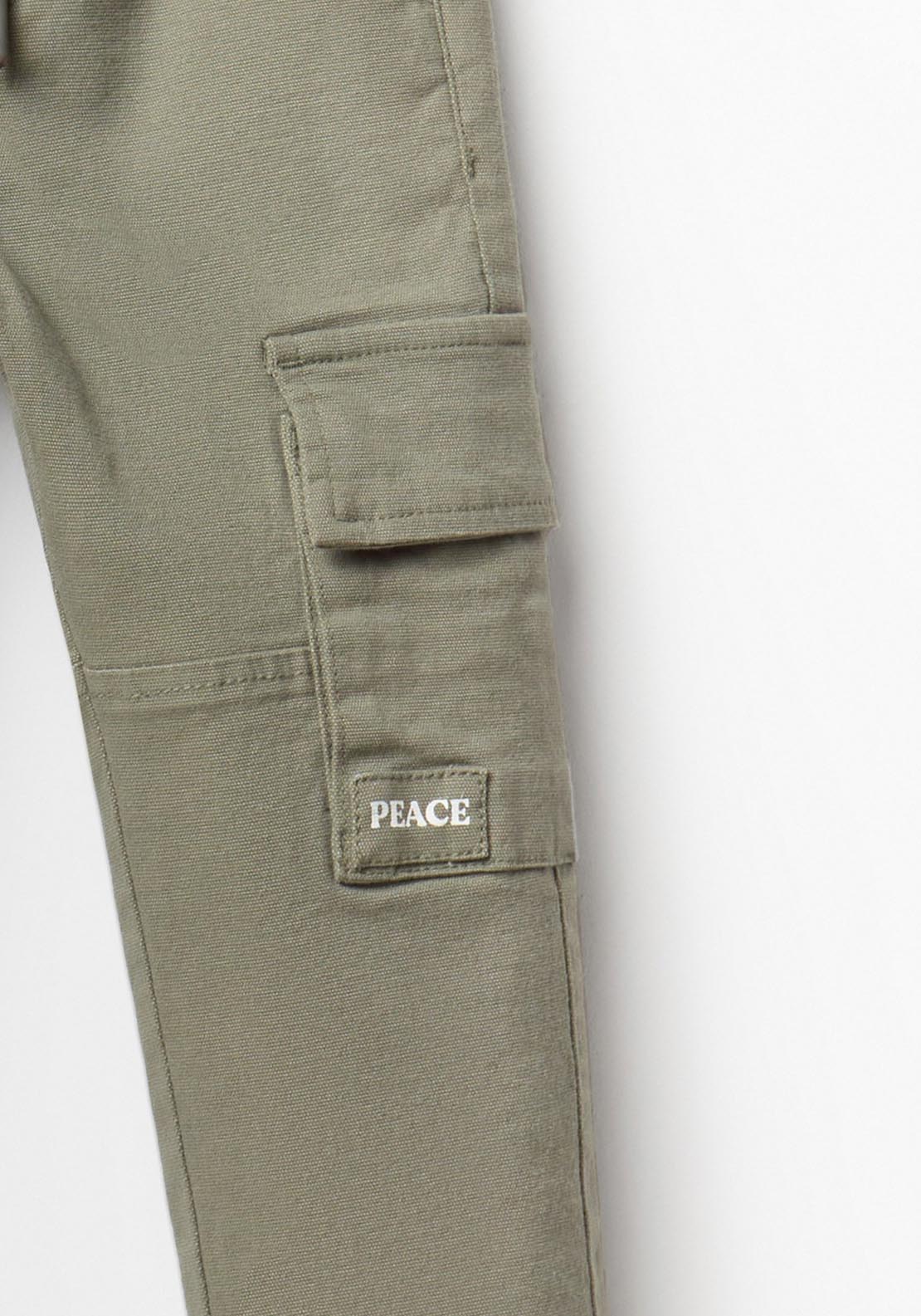 Sfera Cargo Trousers - Green 5 Shaws Department Stores