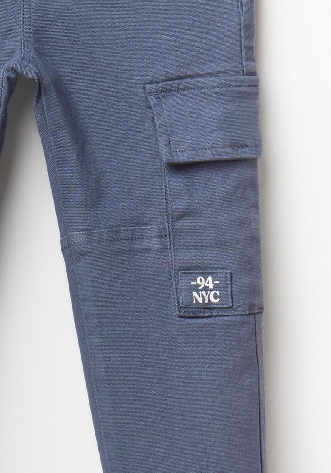 Sfera Cargo Trousers - Blue 5 Shaws Department Stores