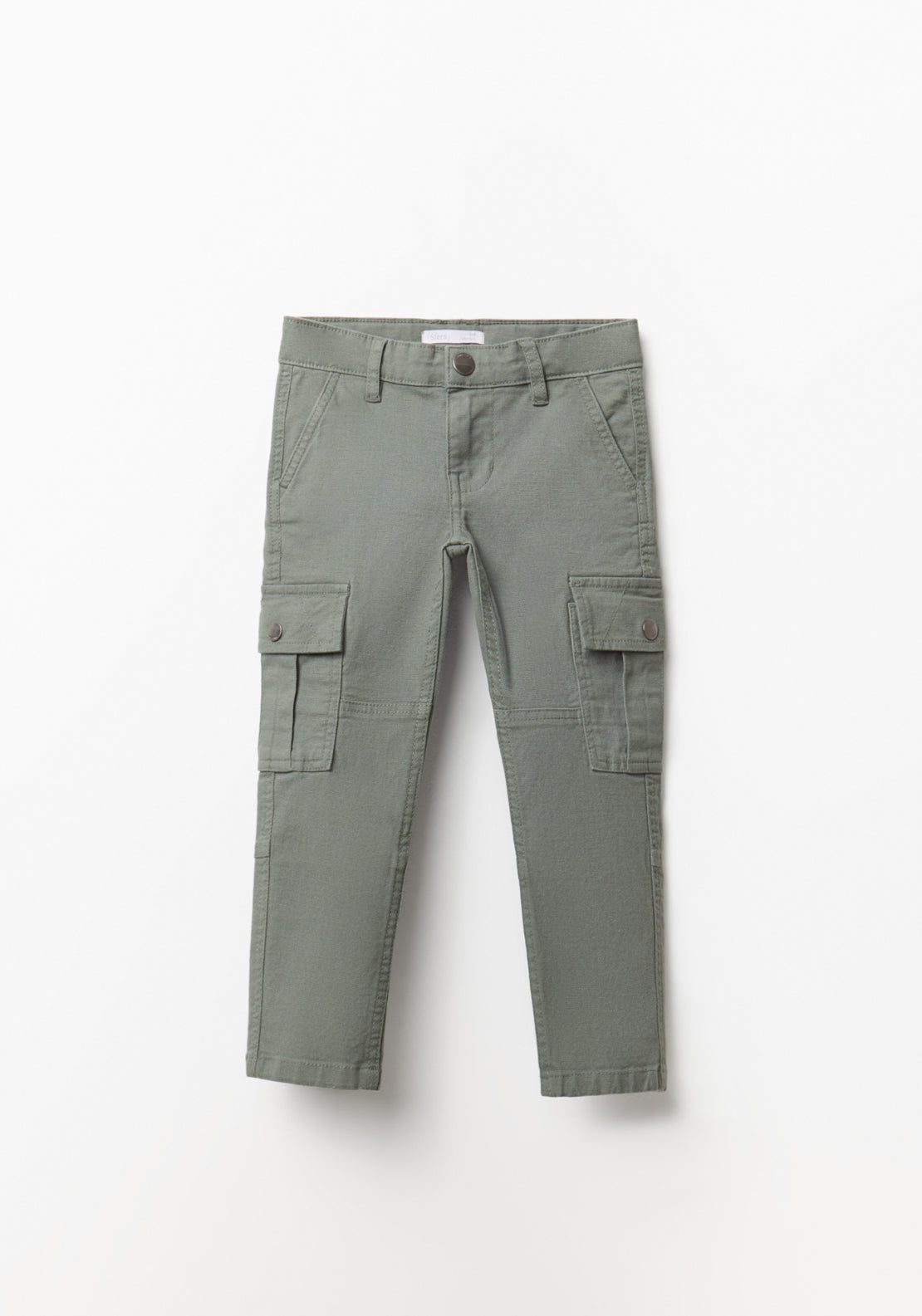 Comfort Fit Cargo Trousers - Green