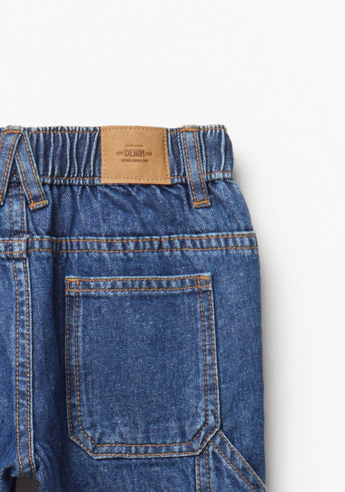 Carpenter Denim Jeans - Denim Medium Wash