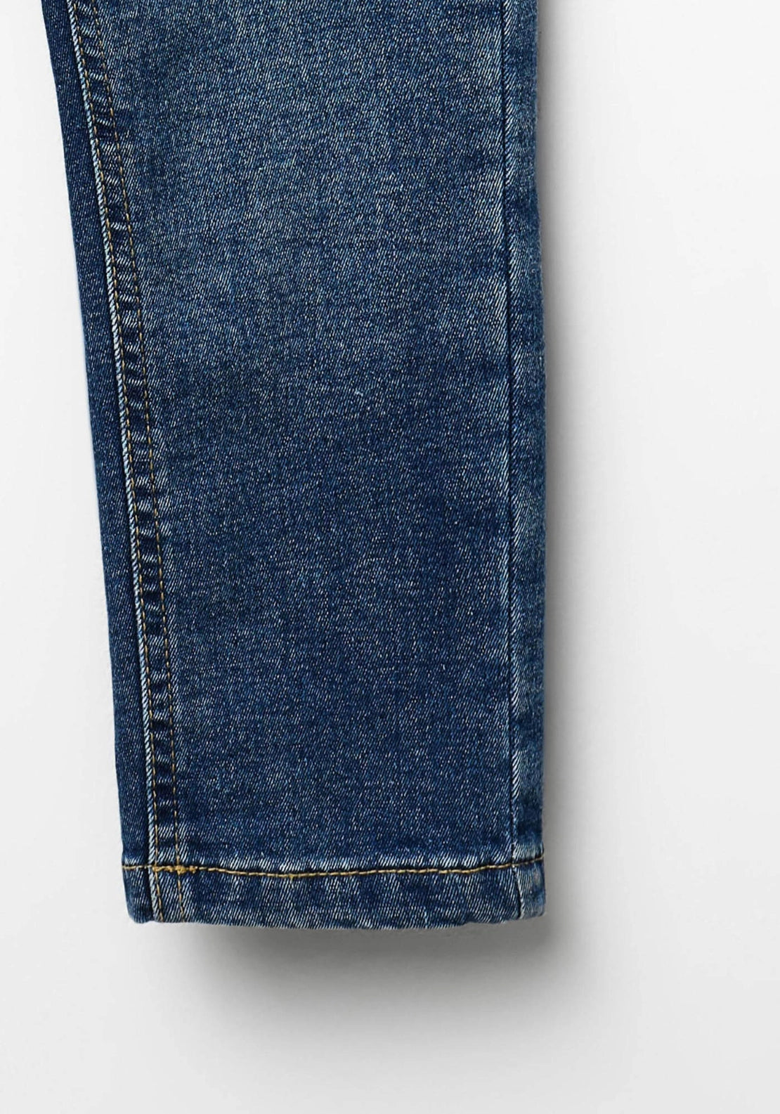 Classic Five-Pocket Denim Jeans - Denim Medium Blue