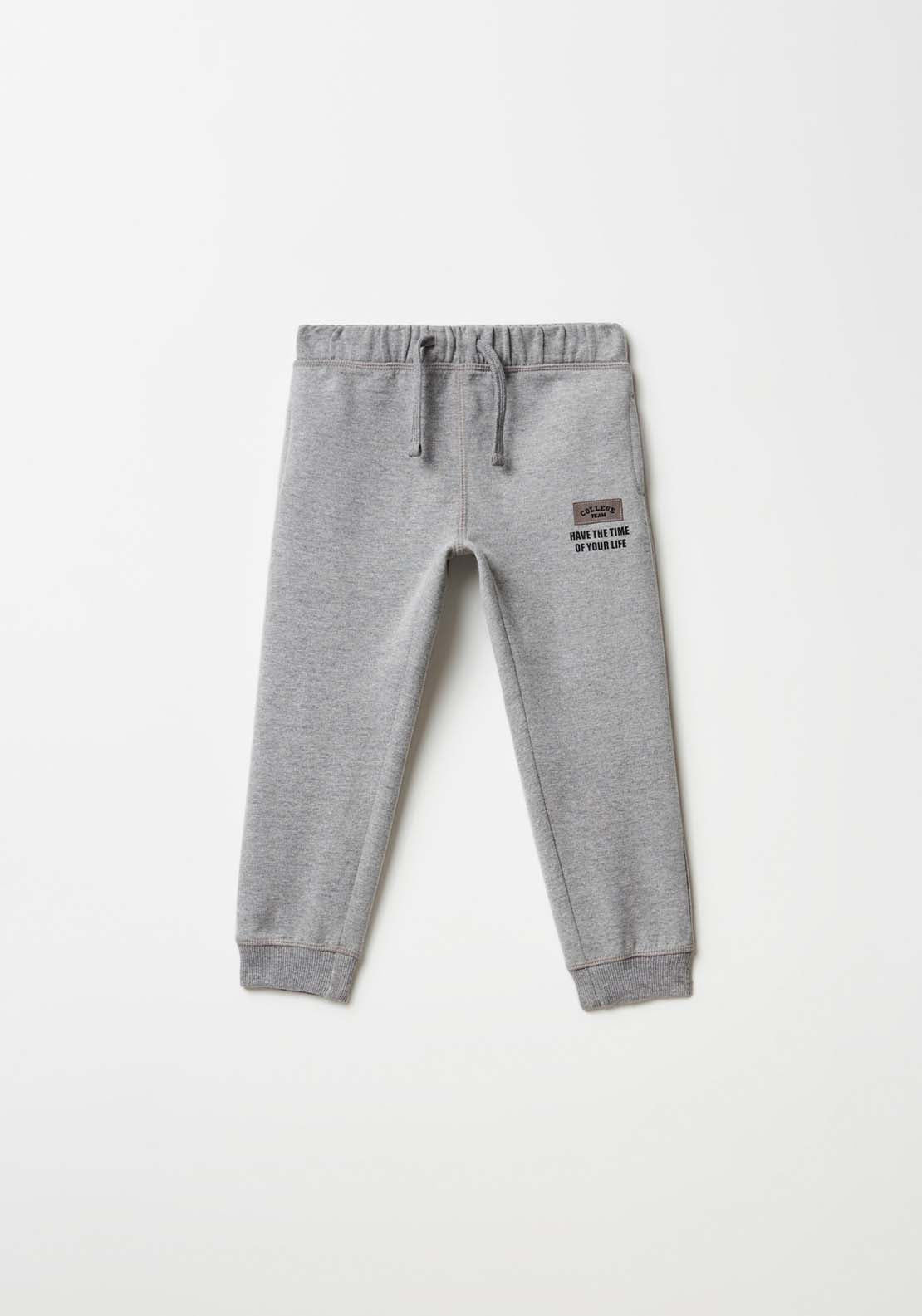 Sfera Plain Joggers - Grey 3 Shaws Department Stores