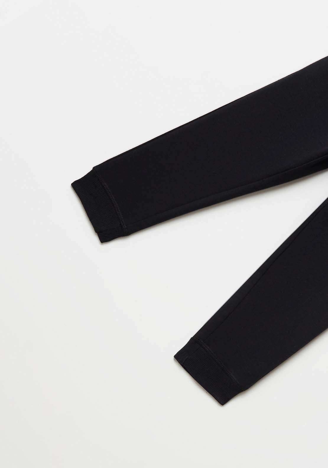Sfera Plain Joggers Black - Black 3 Shaws Department Stores