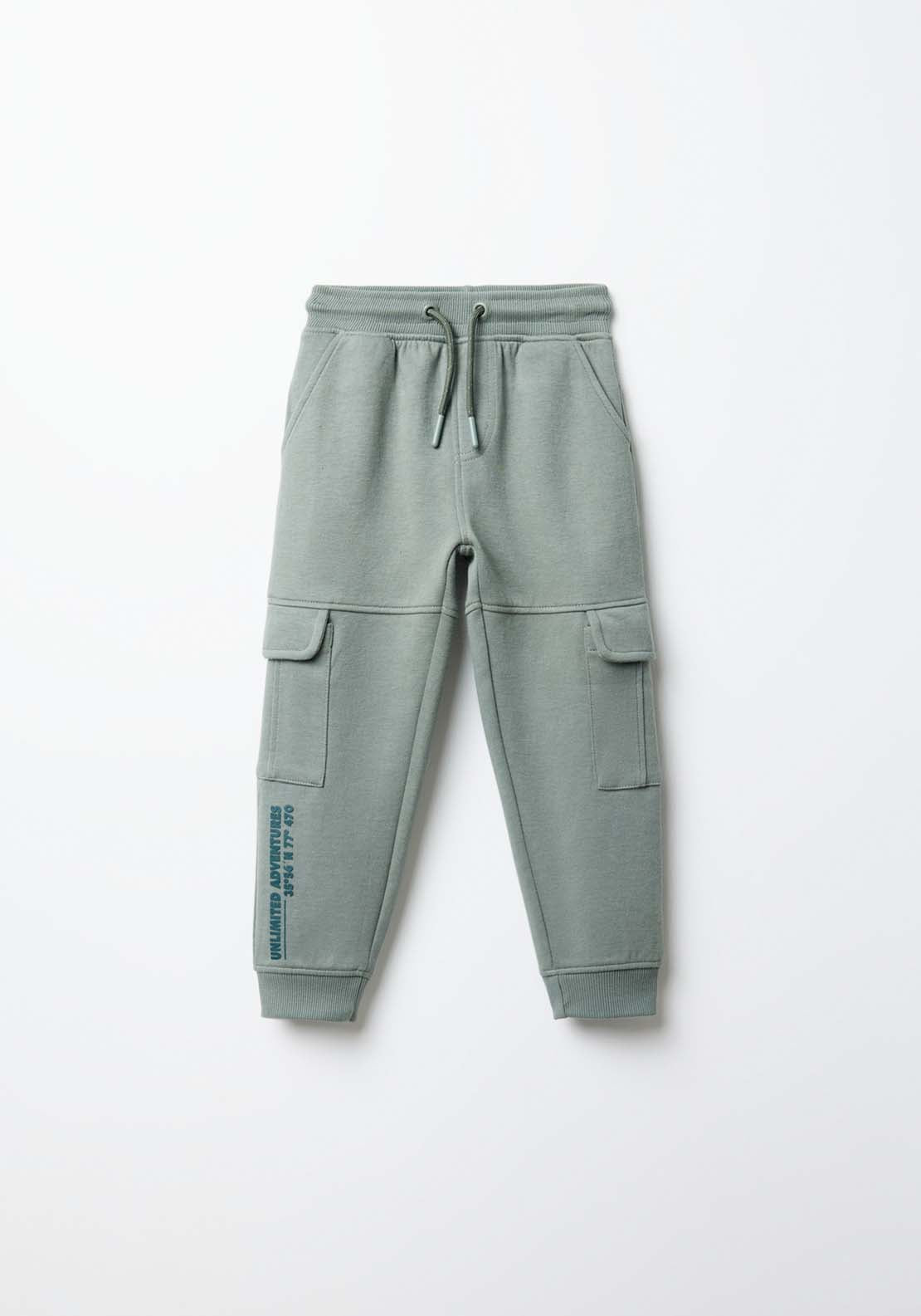 Sfera Jogging bottoms - Green 3 Shaws Department Stores