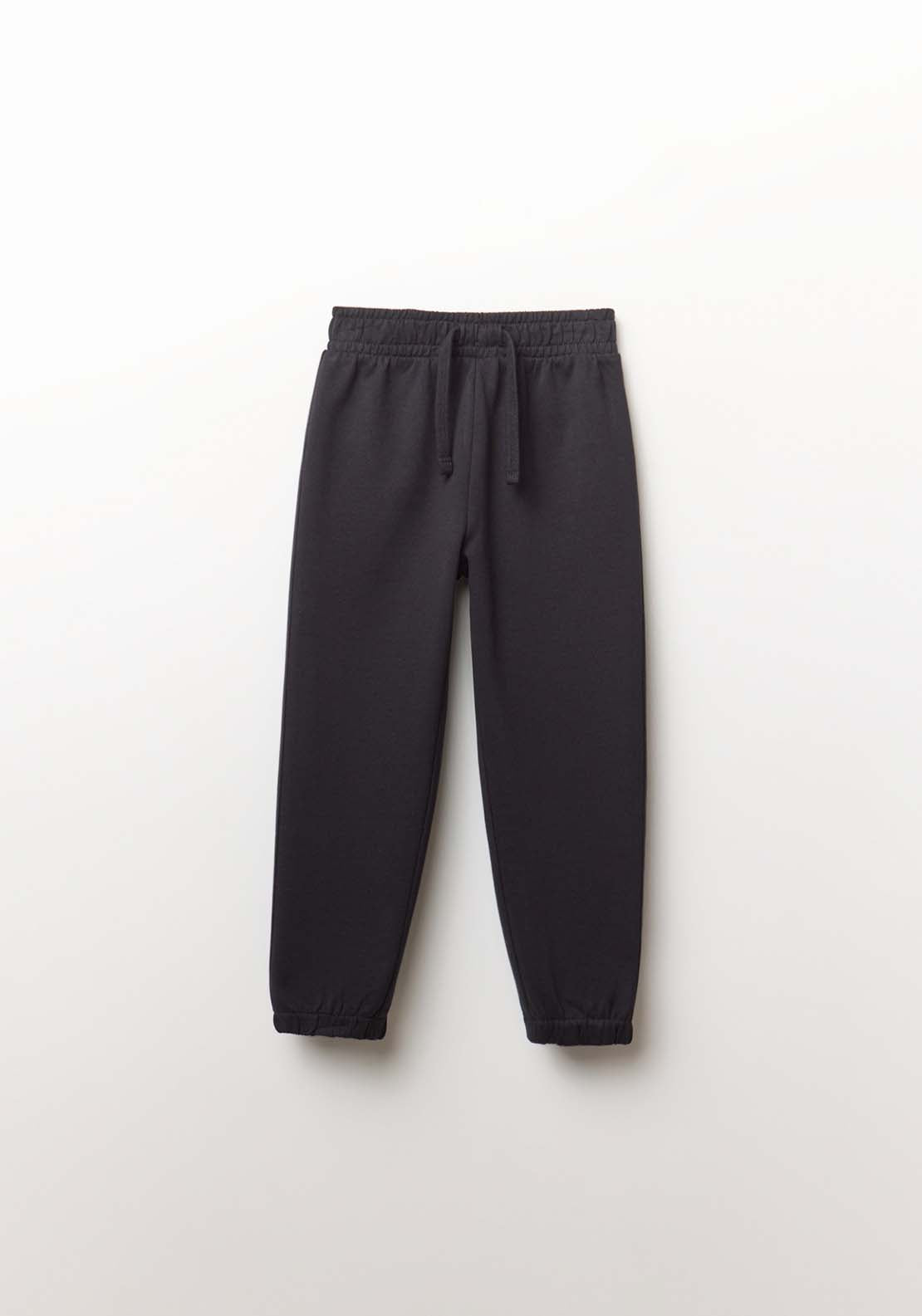 Basic Terry Trousers - Black