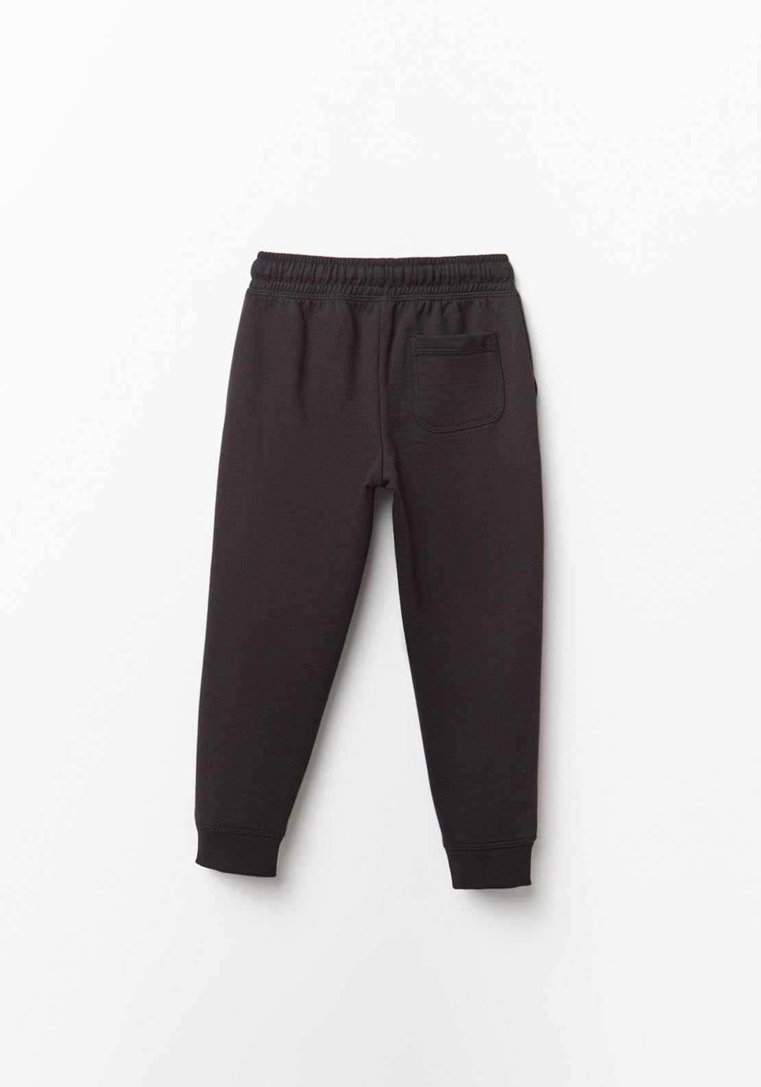 Terry Joggers With Pockets - Black