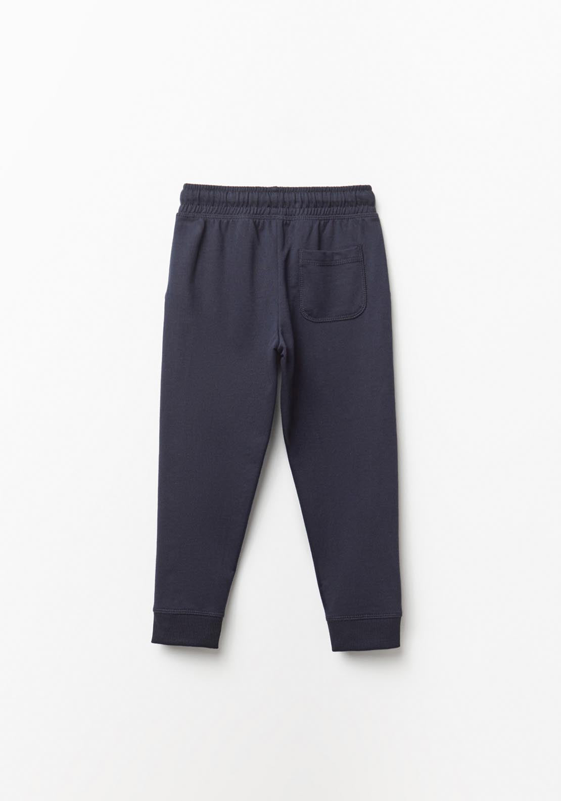 Terry Joggers With Pockets - Blue