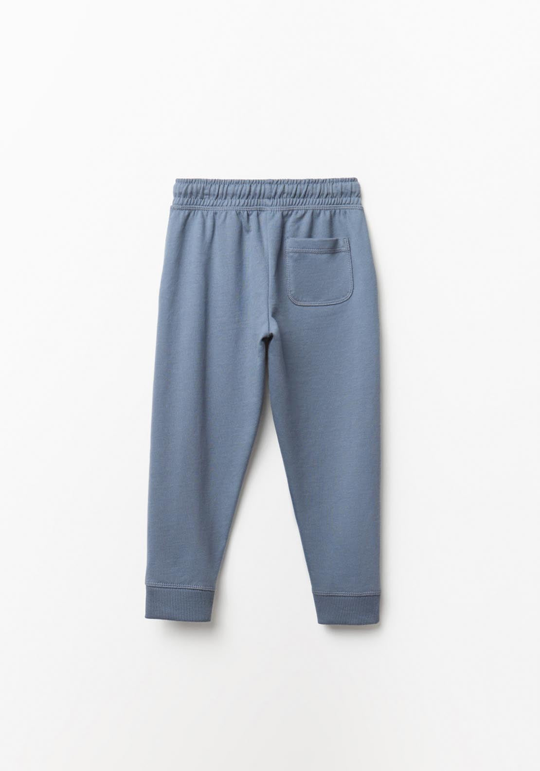 Sfera Terry Elastic Waistband Joggers - Blue 2 Shaws Department Stores