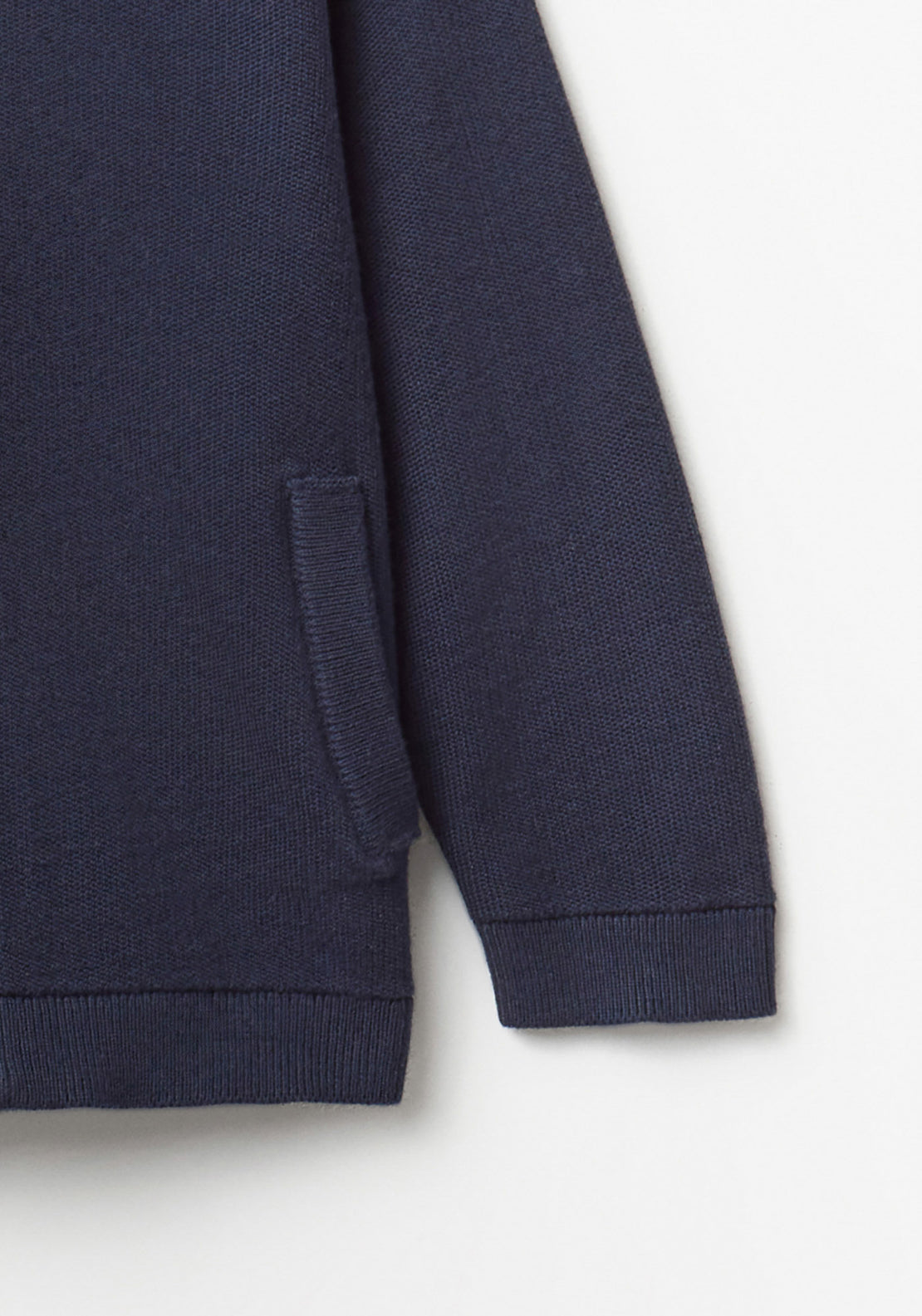 Zip Up Knitwear - Blue