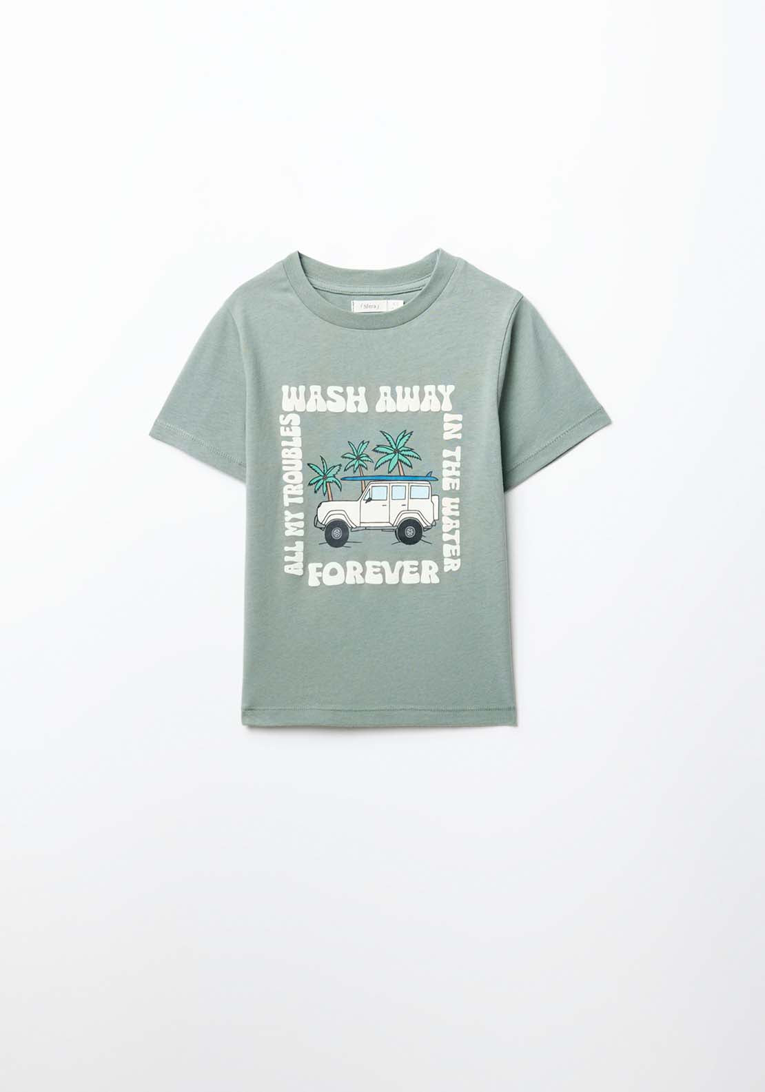 Sfera Jeep T-shirt - Green 3 Shaws Department Stores