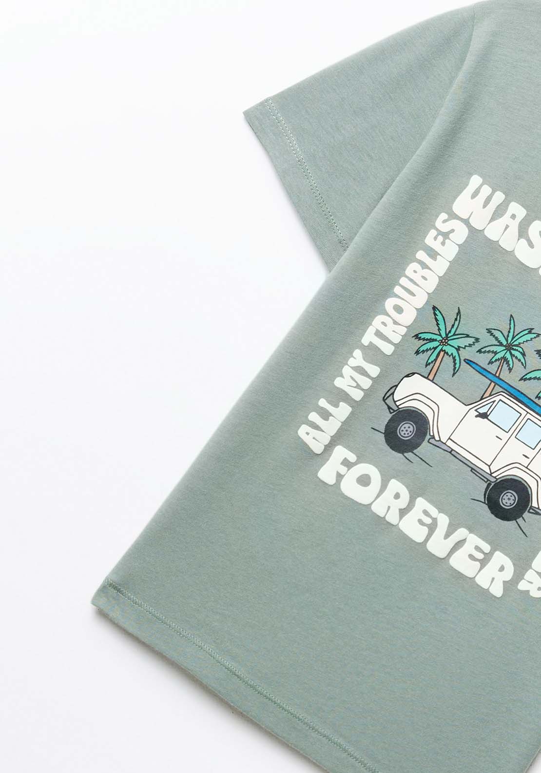 Sfera Jeep T-shirt - Green 4 Shaws Department Stores