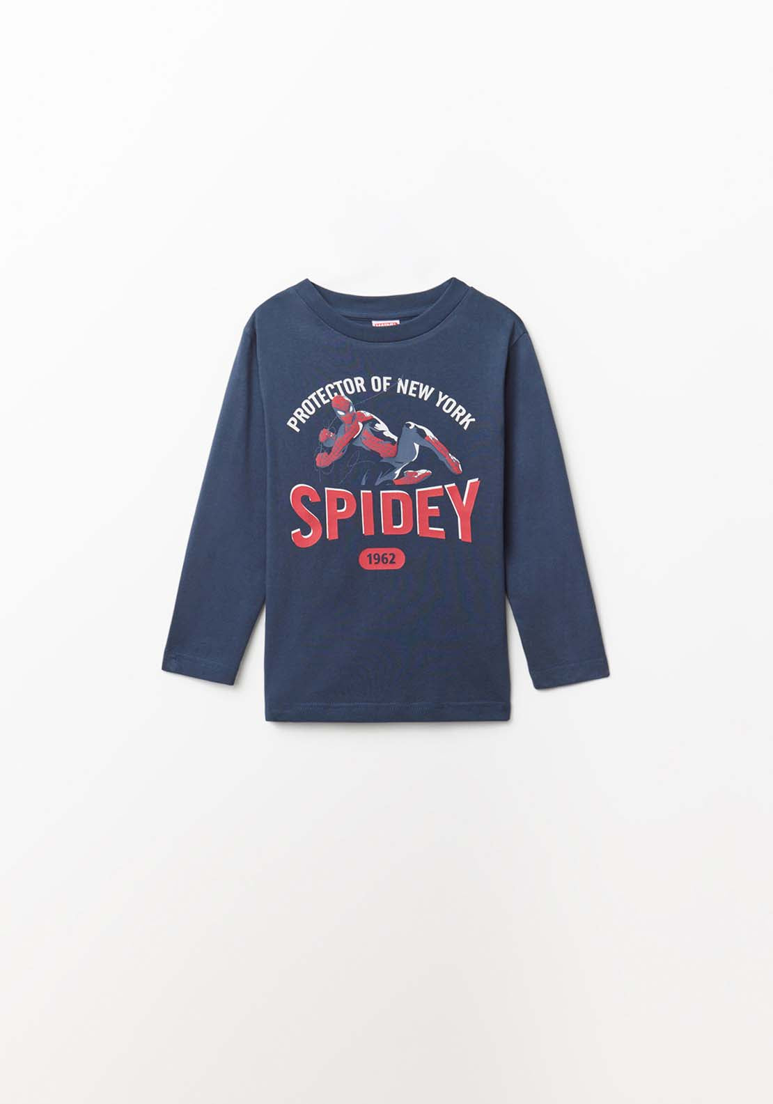 Spiderman Licensed Long Sleeved T-Shirt - Blue
