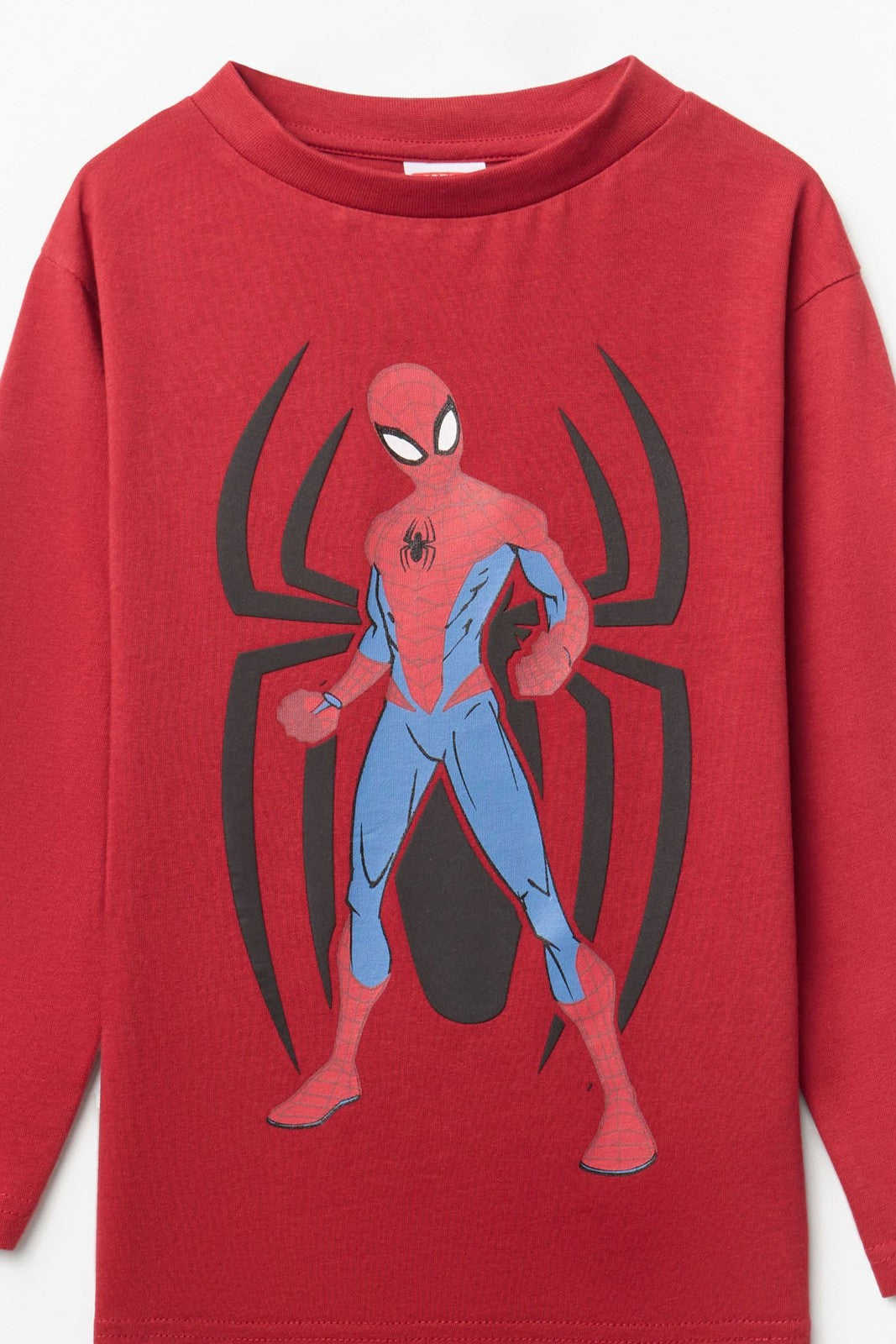 Sfera Spiderman Long Sleeved T-Shirt - Red 2 Shaws Department Stores