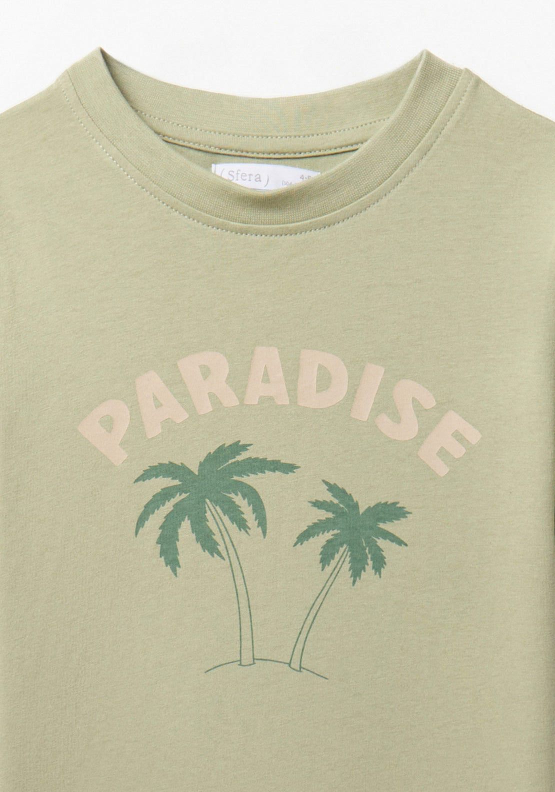 Palm Trees Paradise T-Shirt - Green