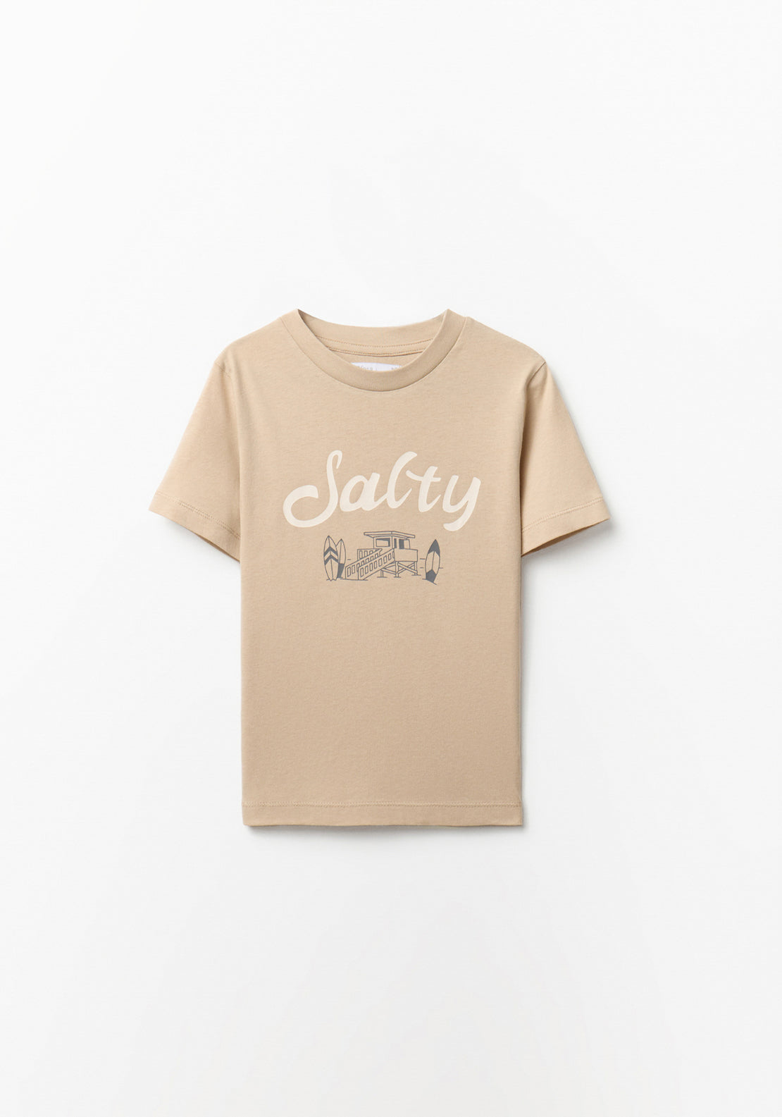 Salty Beach T-Shirt - Beige